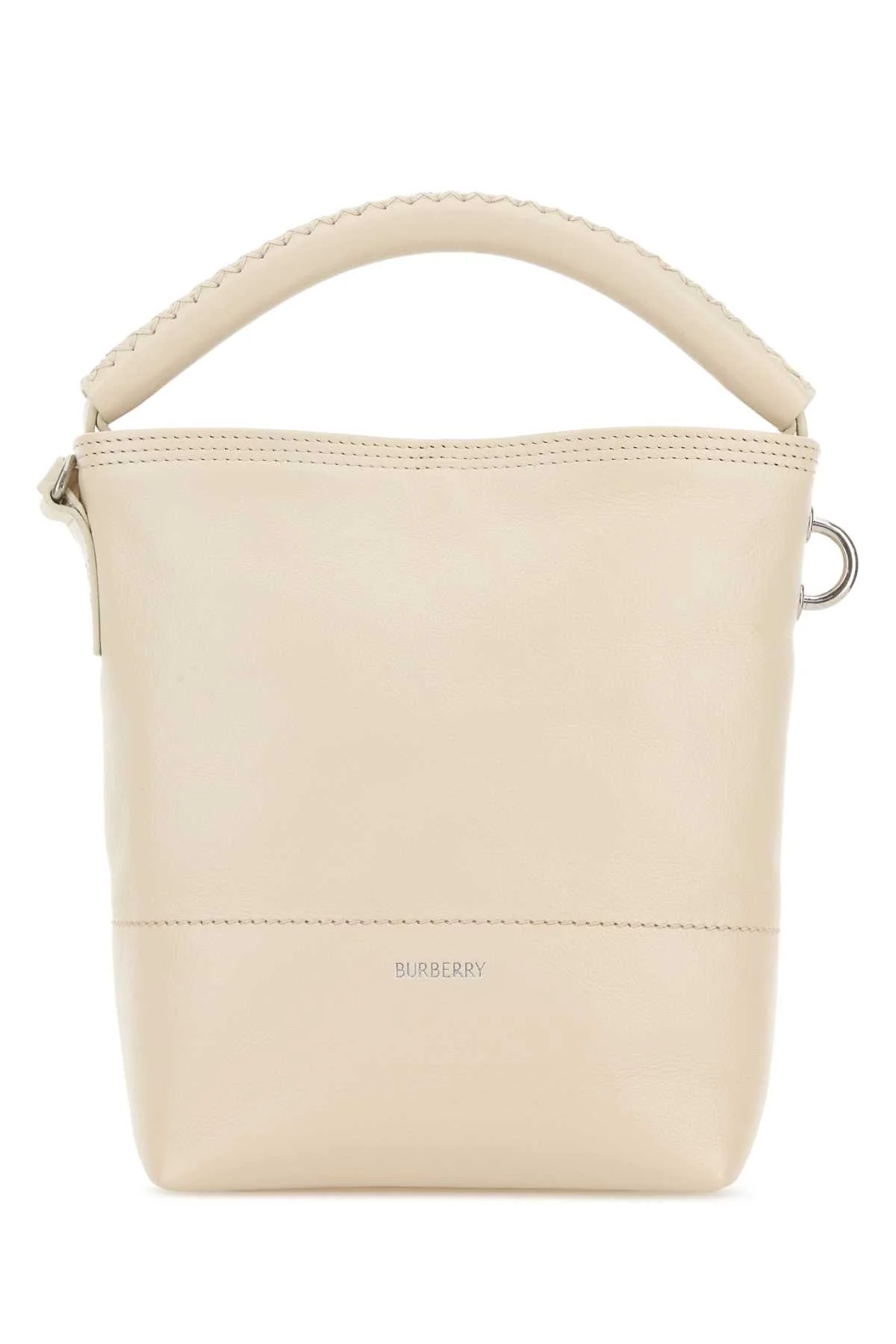 Burberry Women Ivory Leather Handbag
