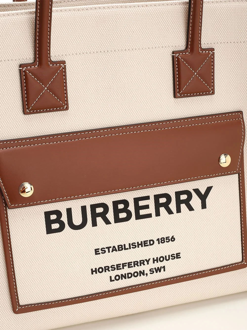 Burberry Women Medium "Freya" Tote Bag - Image 5