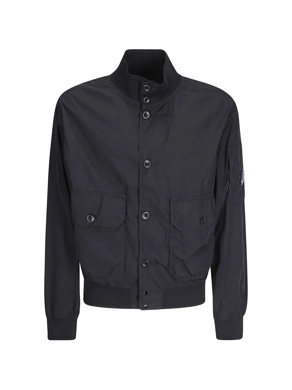 C.P. Company Men `Chrome-R` Button Bomber Jacket