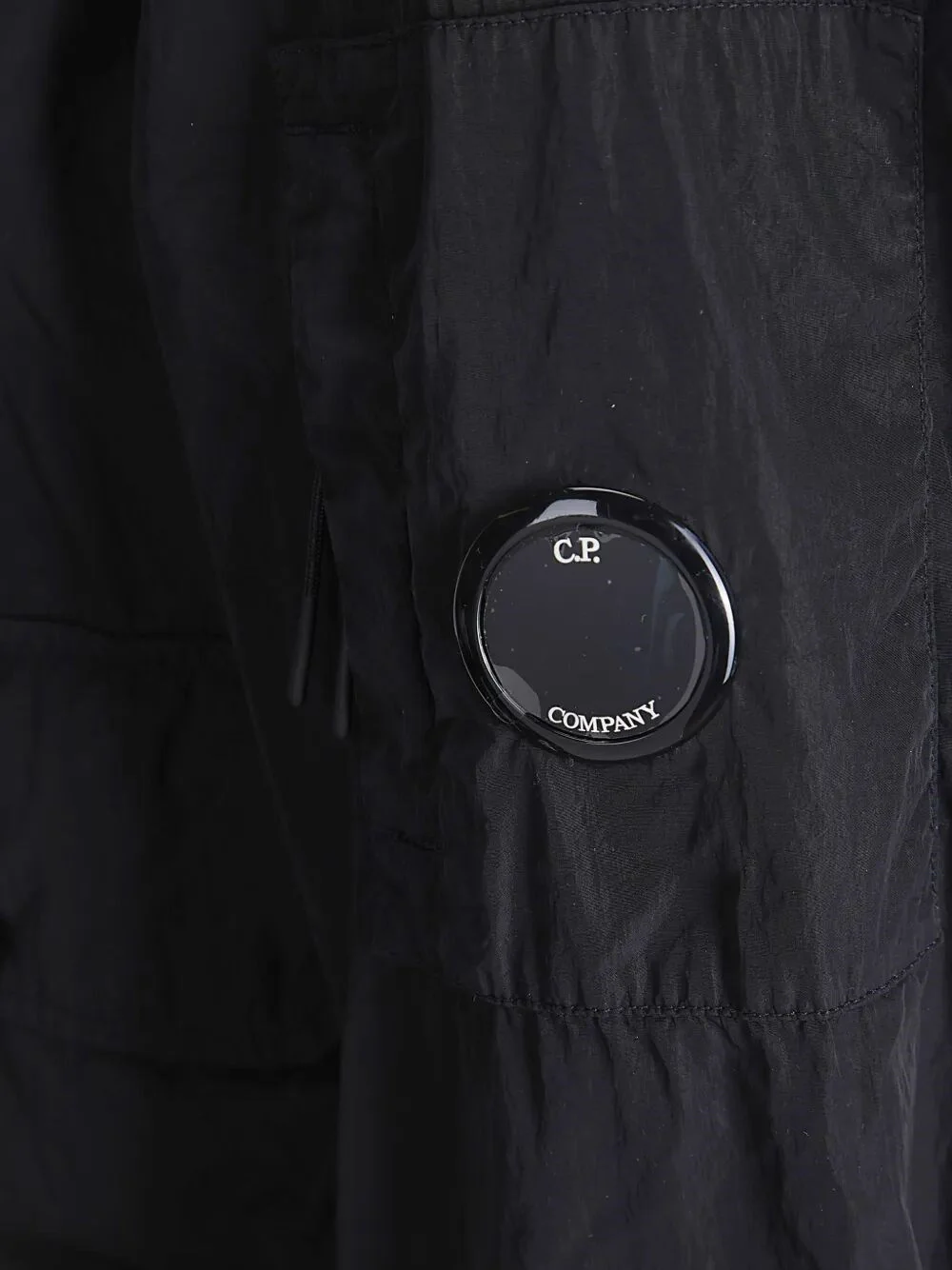 C.P. Company Men `Chrome-R` Button Bomber Jacket - Image 3