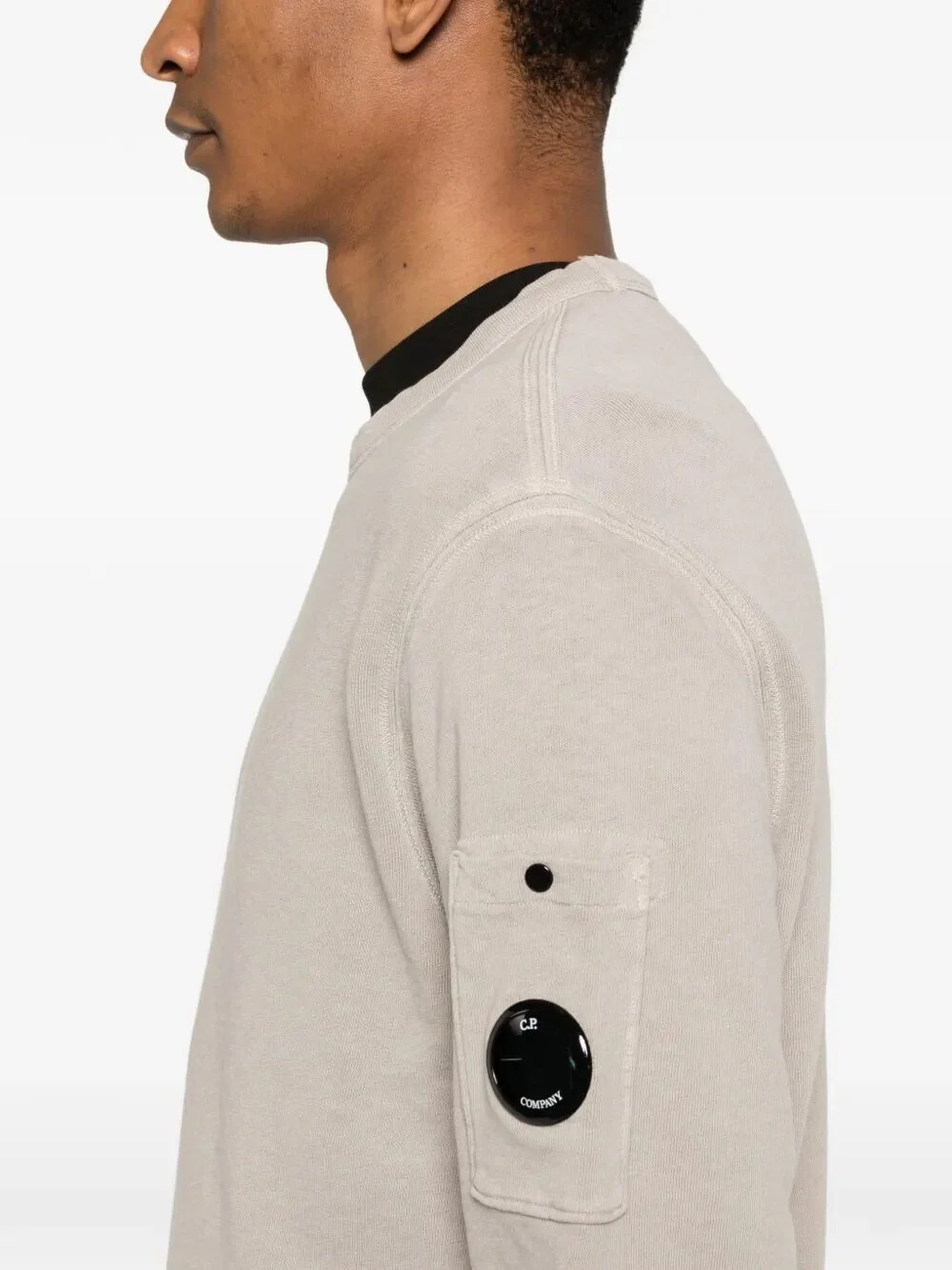 C.P. Company Men Crew-Neck Sweatshirt - Image 4