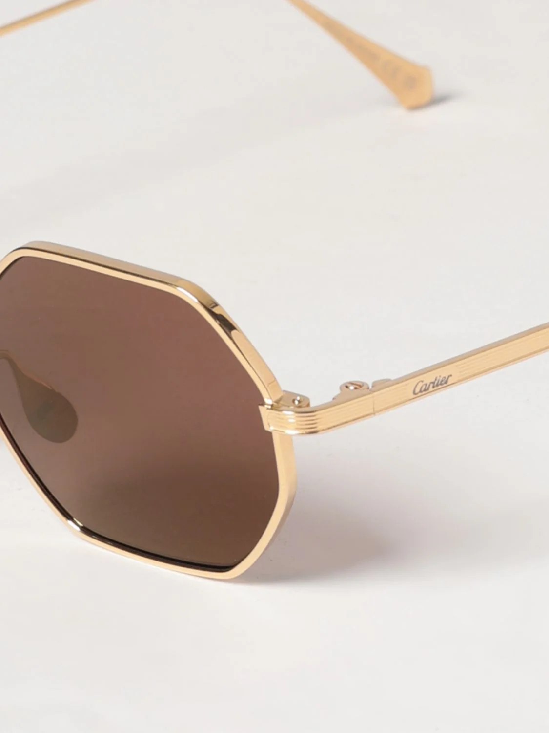 Cartier Sunglasses Men Brown - Image 4