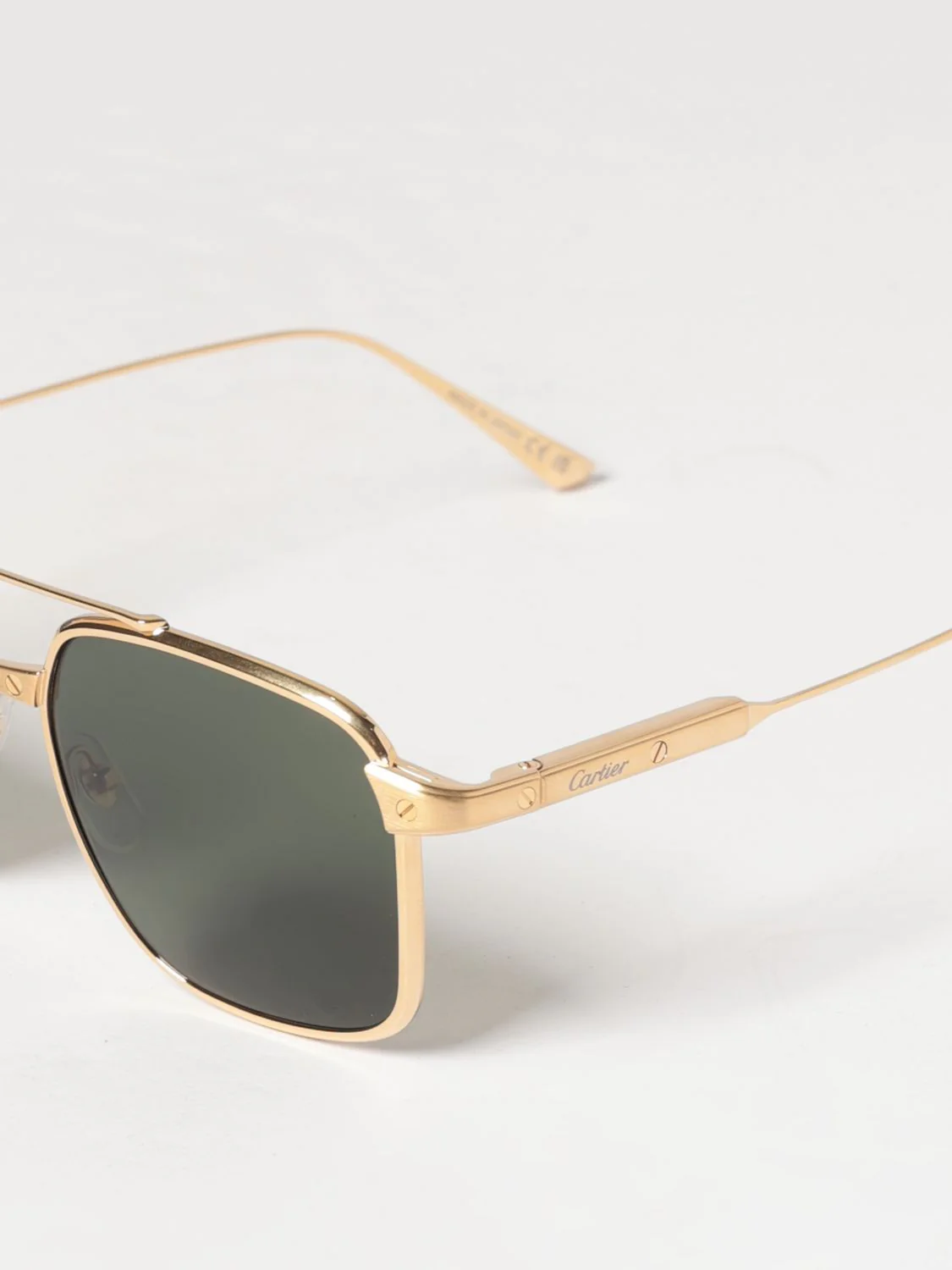 Cartier Sunglasses Men Gold - Image 4
