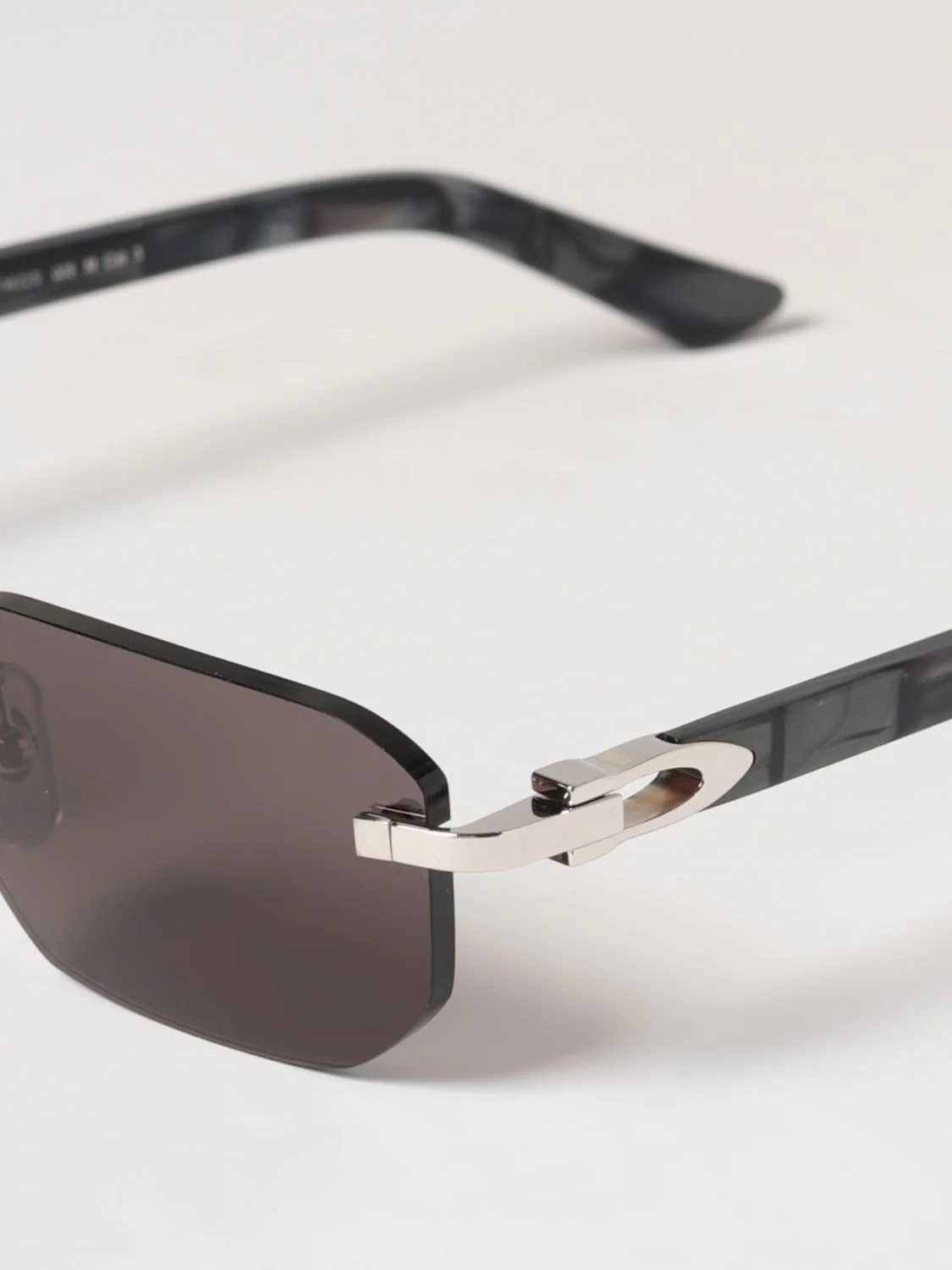 Cartier Sunglasses Men Silver - Image 4