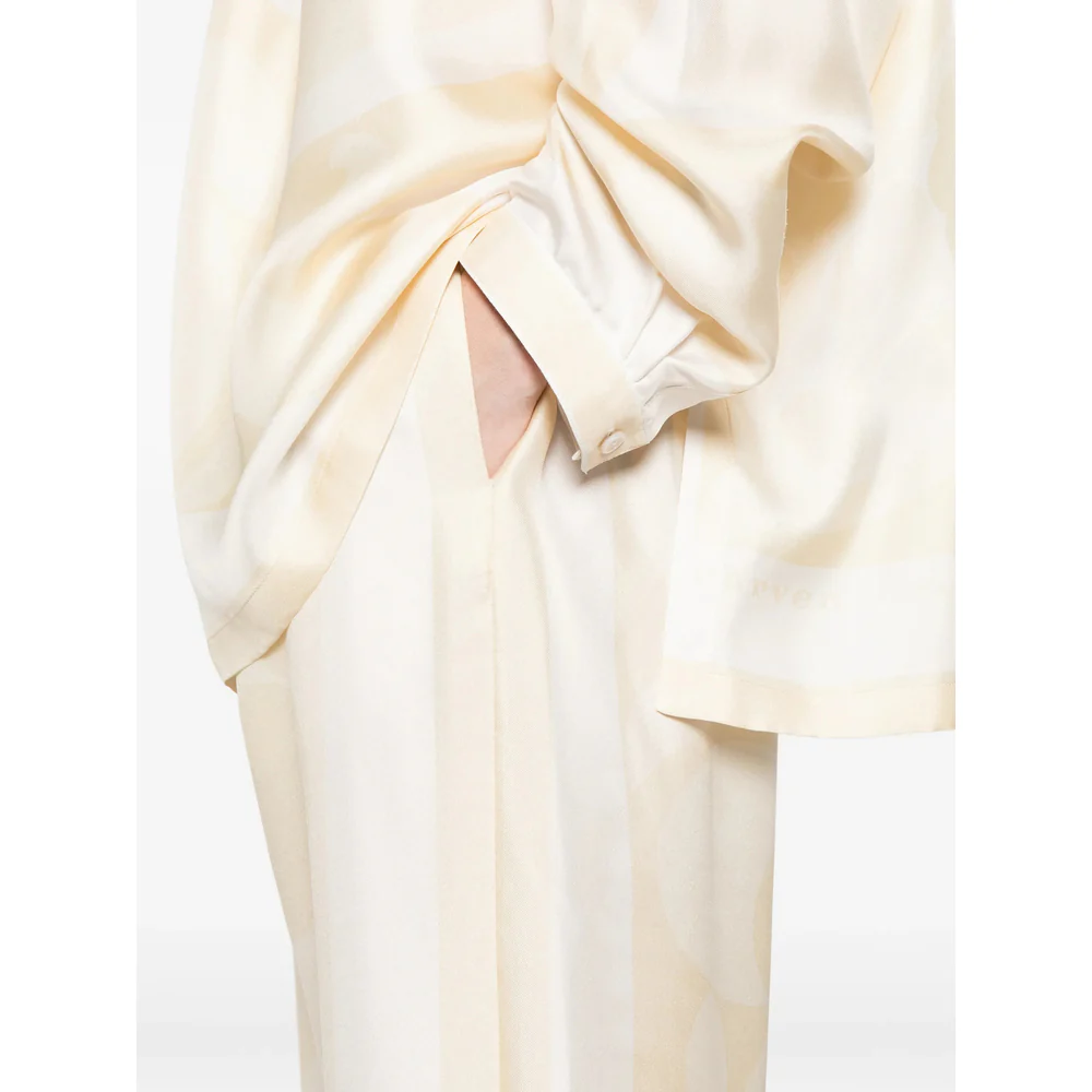 Carven Neutrals Trousers - Palazzo Pants Women - Image 2