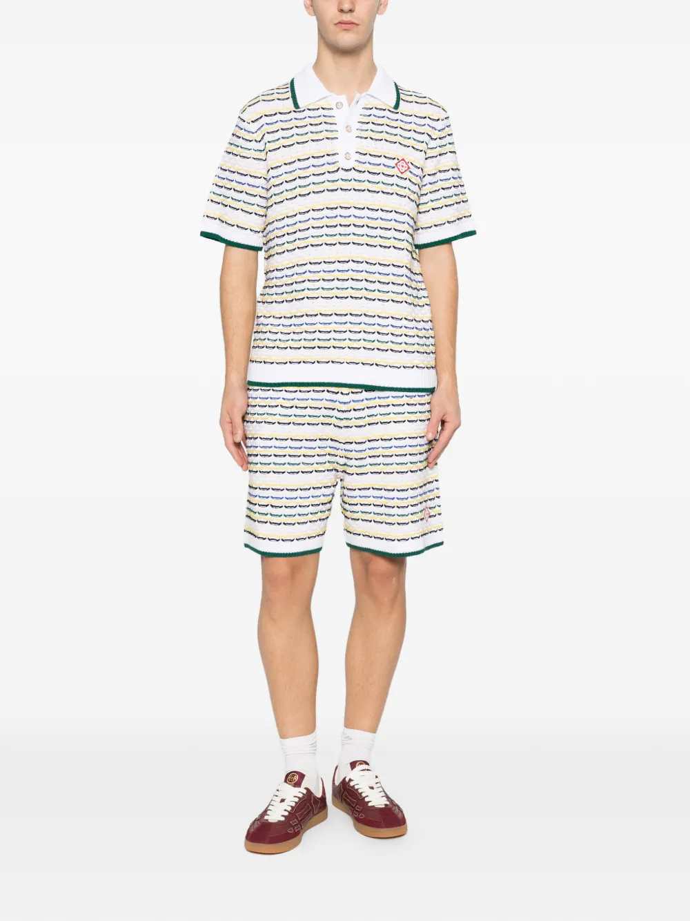Casablanca Men Patterned Shorts - Image 2