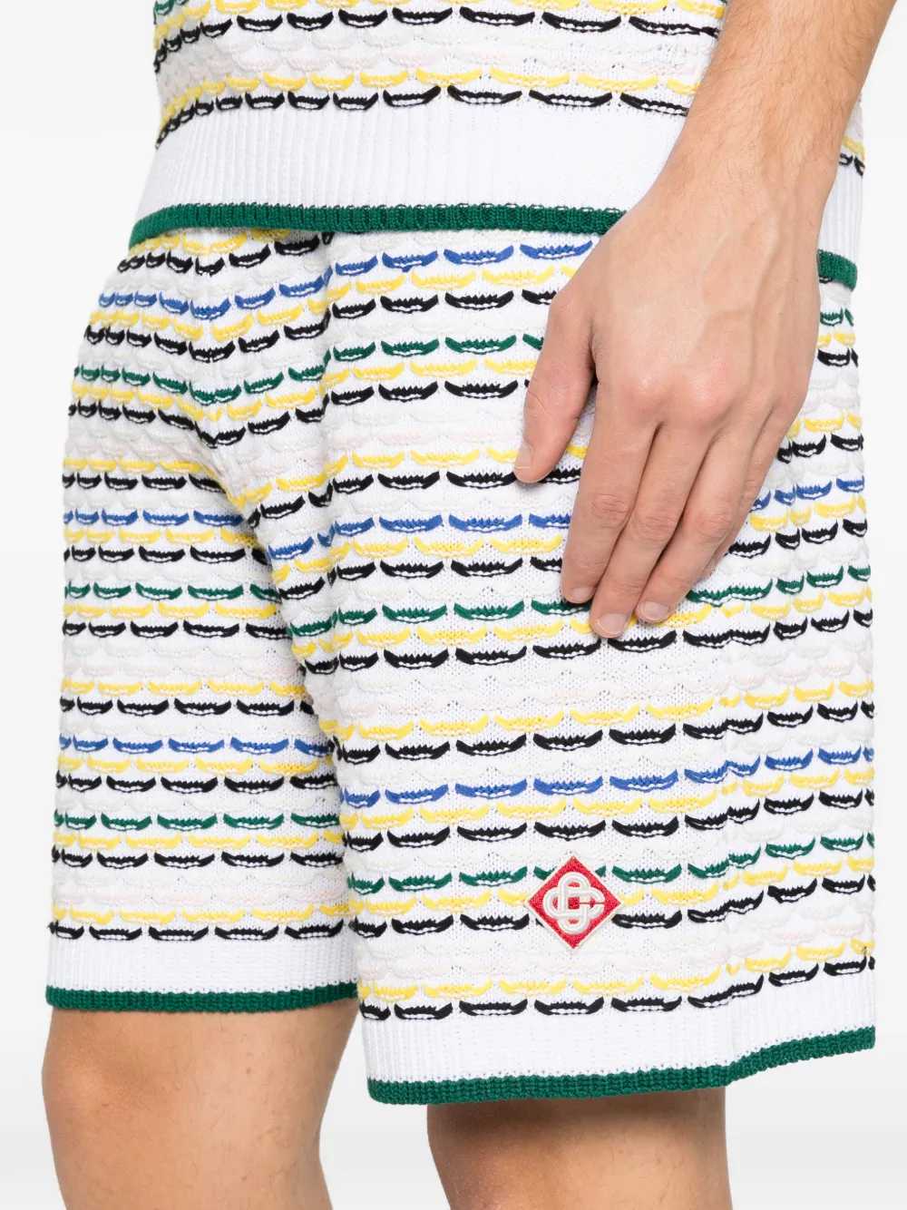 Casablanca Men Patterned Shorts - Image 5