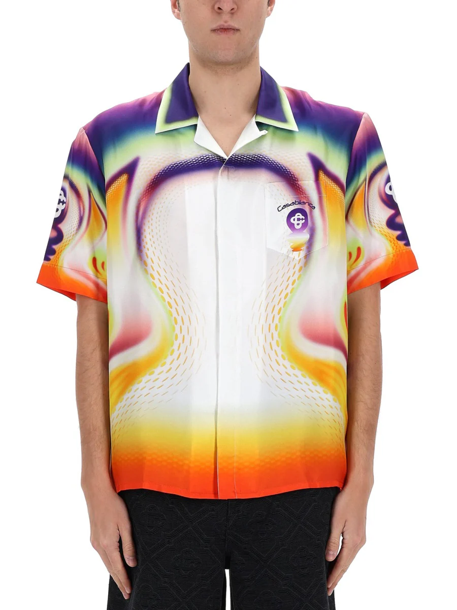 Casablanca Men Printed Shirt - Image 4