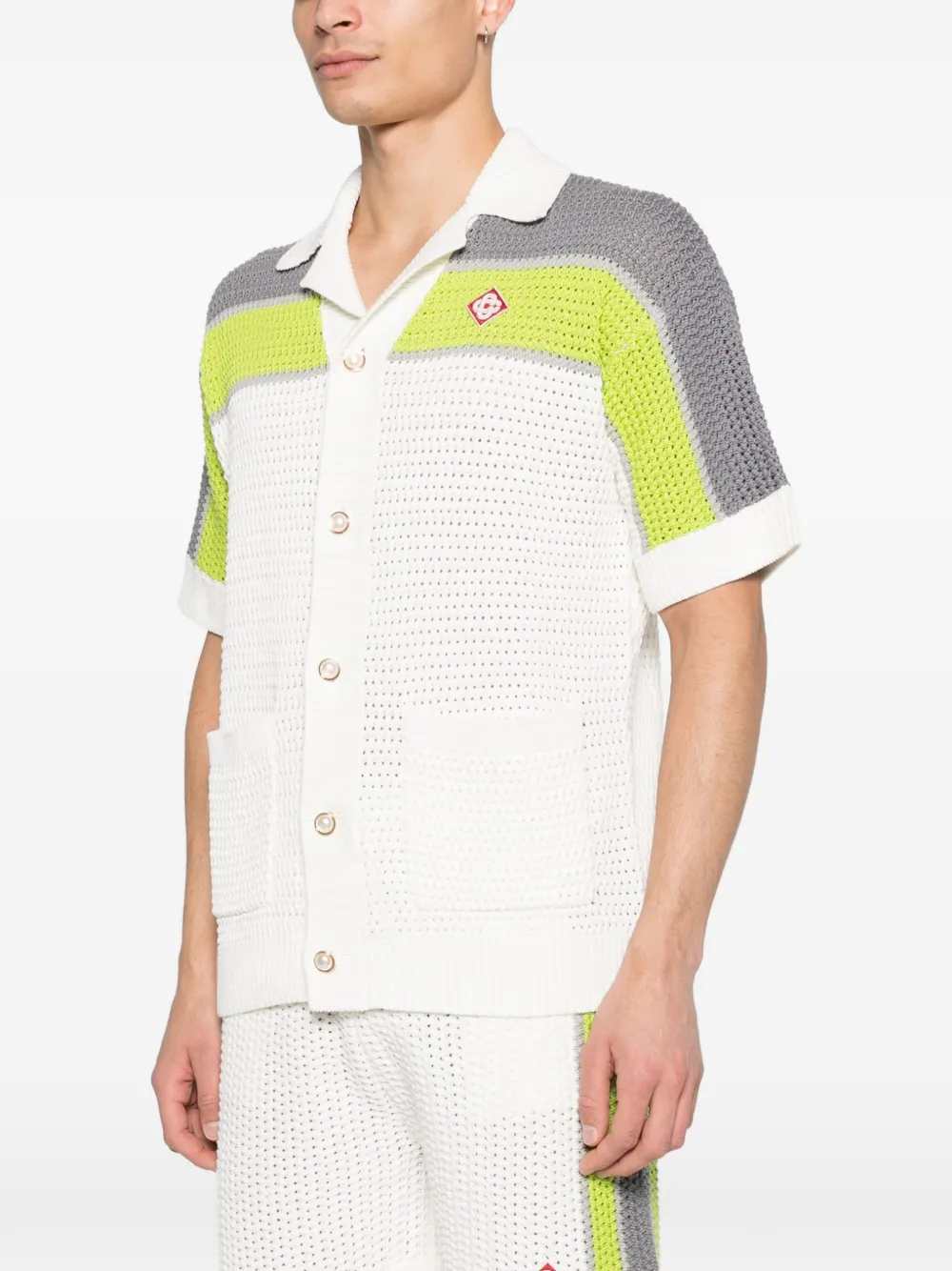 Casablanca Men Short-Sleeved Shirt - Image 3