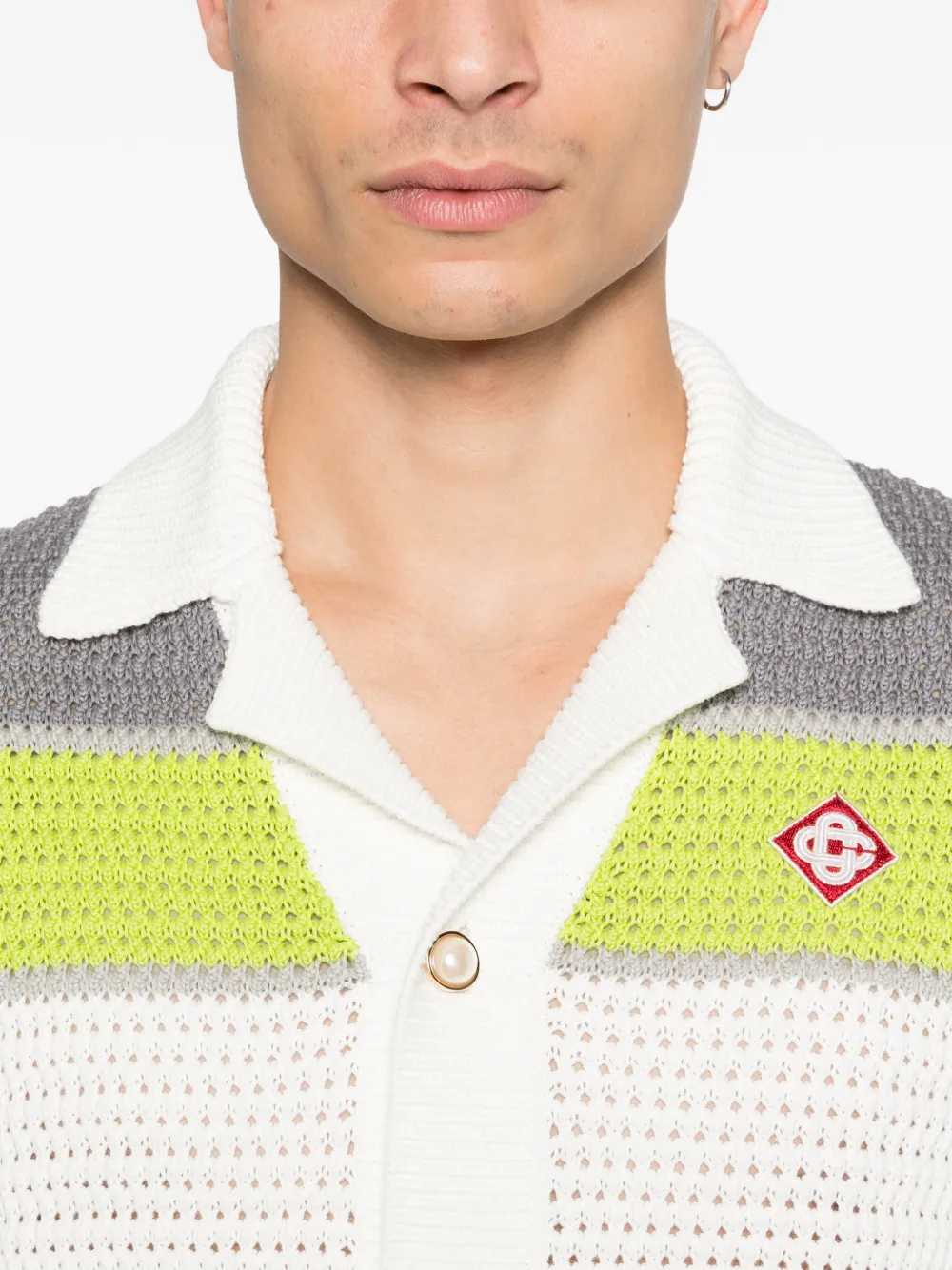 Casablanca Men Short-Sleeved Shirt - Image 5