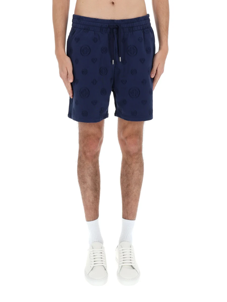 Casablanca Men Shorts With Logo - Image 6