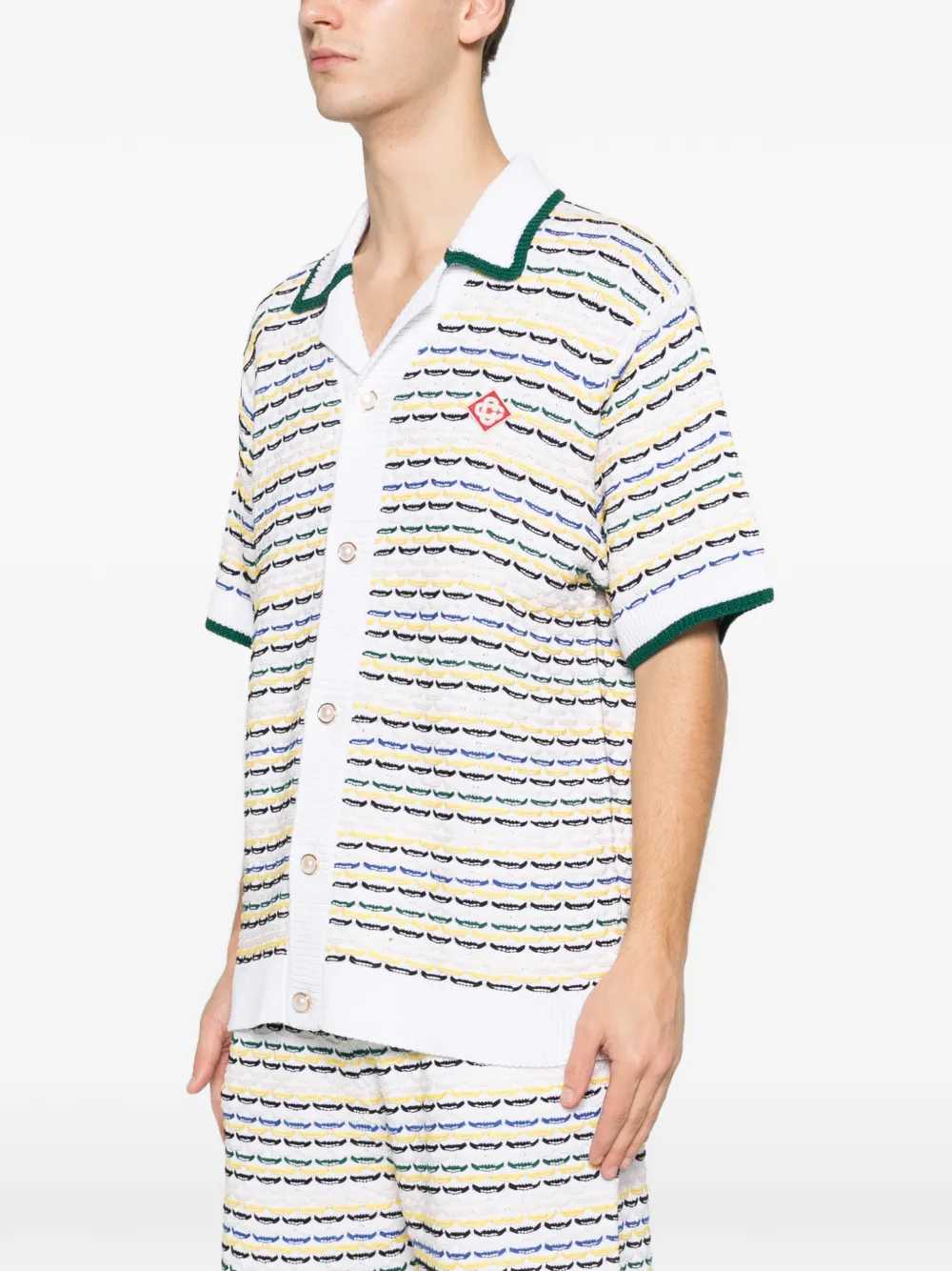 Casablanca Men Striped Shirt - Image 3