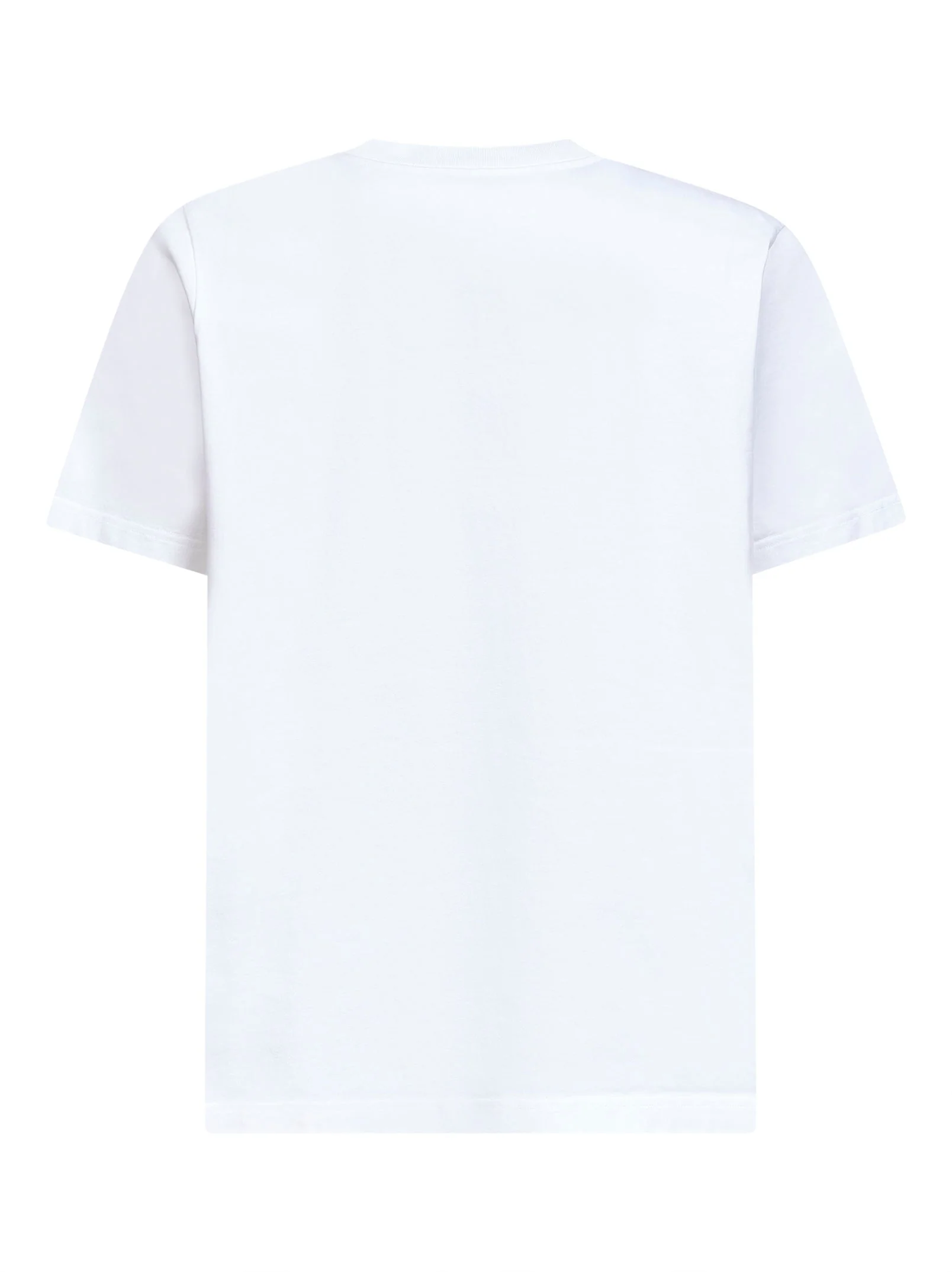 Casablanca Men White Innocence Triangle T-Shirt - Image 2