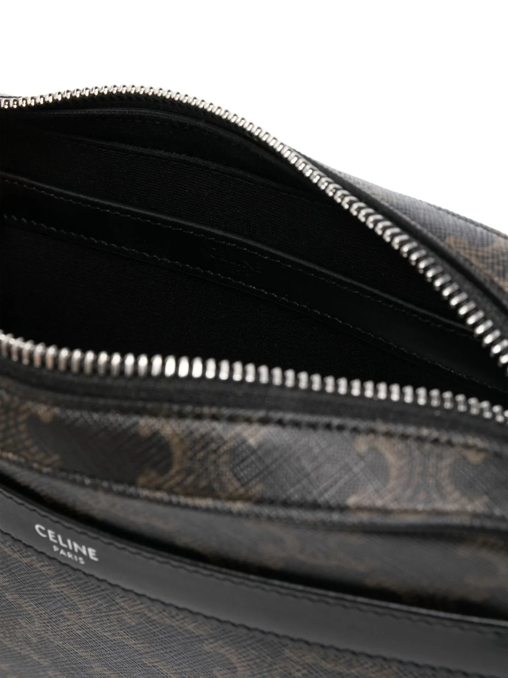 Celine Men Messenger Triomphe Canvas Small Crossbody Bag - Image 5
