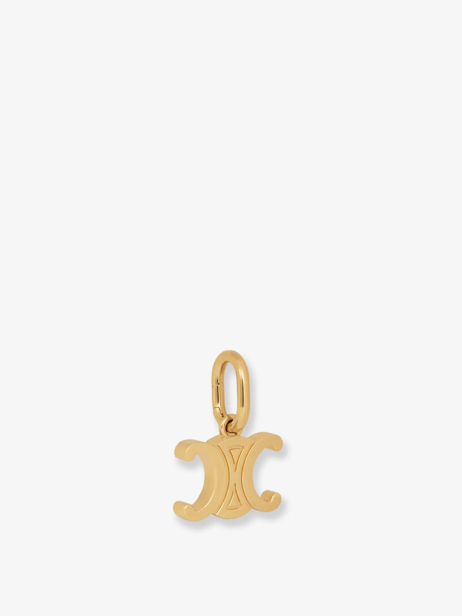 Celine Women Celine Triomphe Brass Charm - Image 2