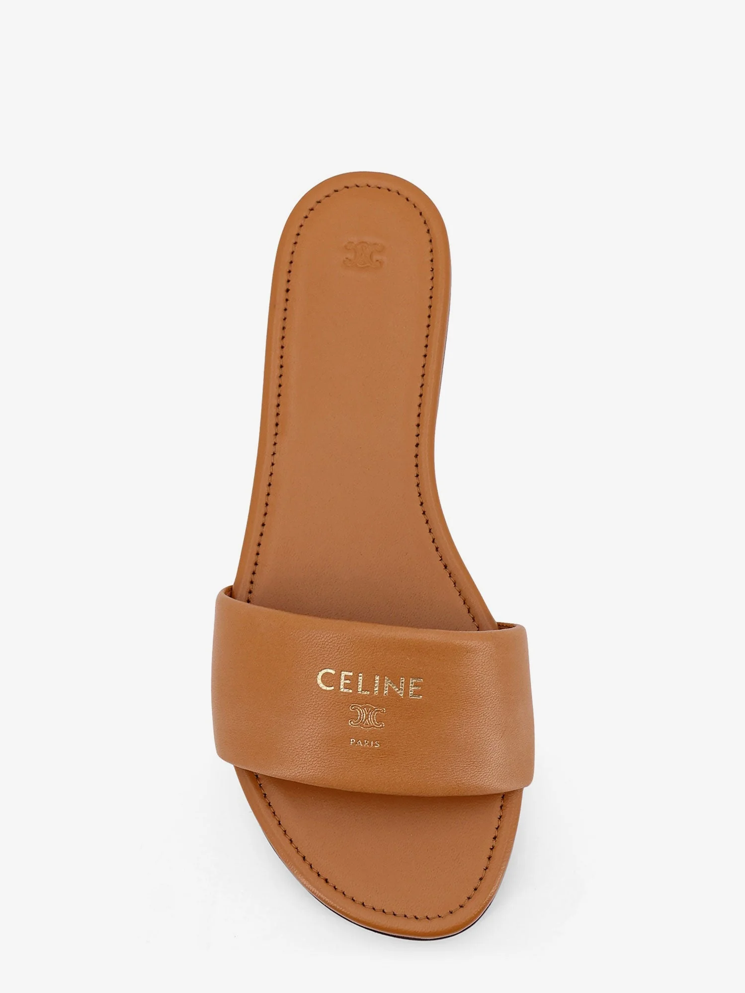 Celine Women Coast Mule Leather Sandals - Image 4