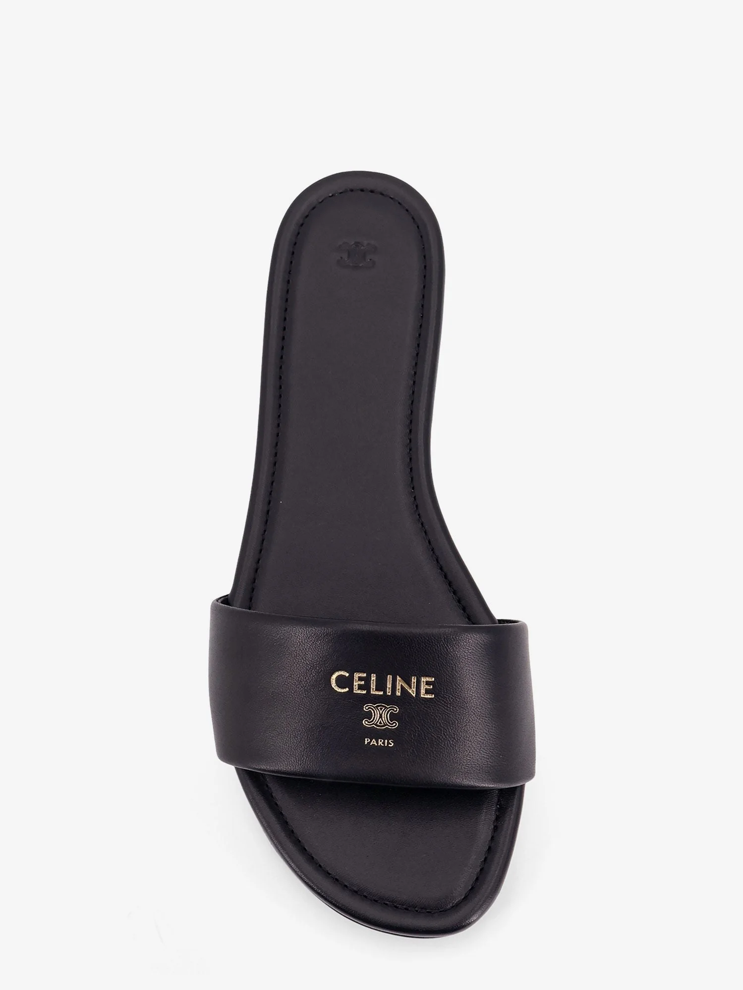 Celine Women Coast Mule Leather Sandals - Image 4