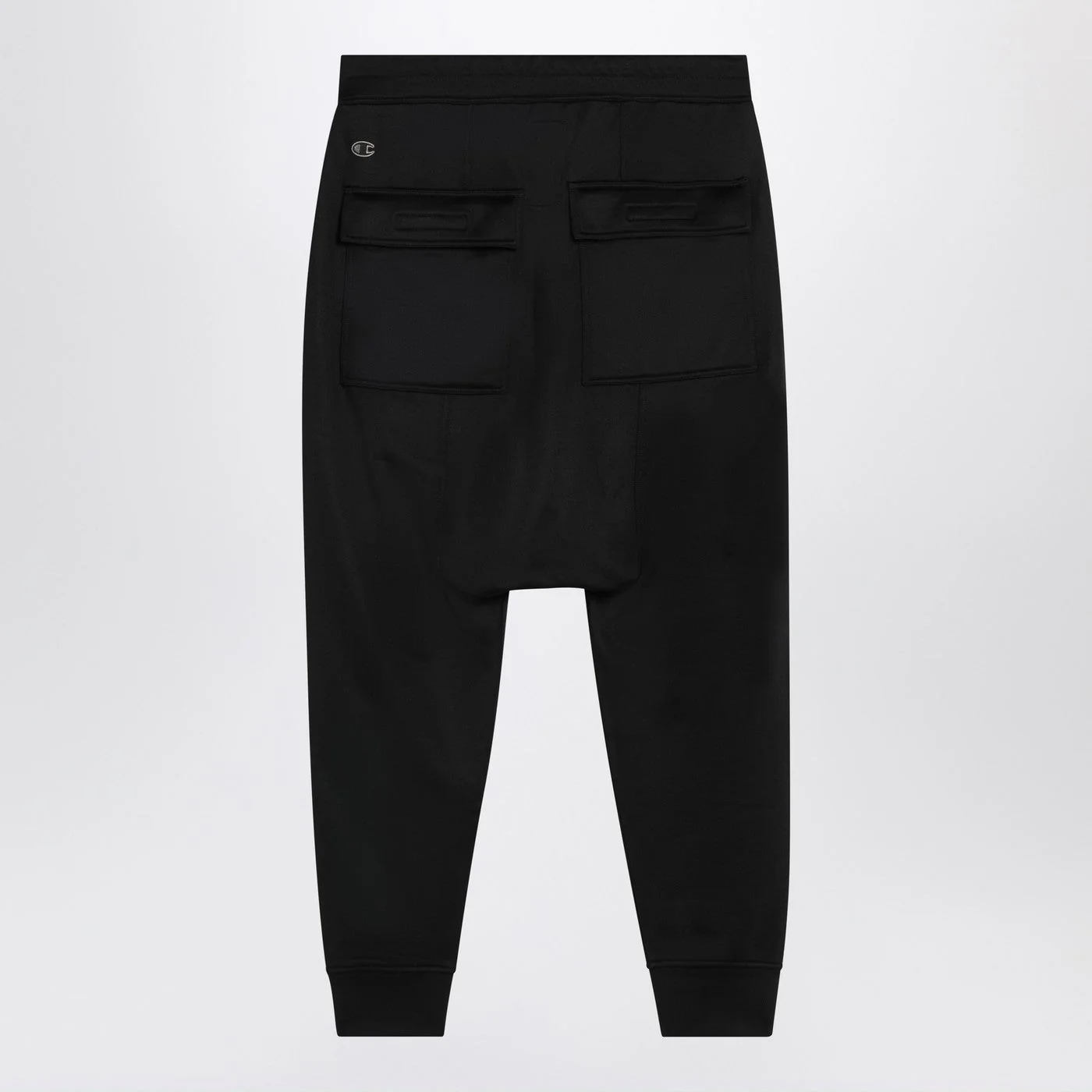 Champion X Rick Owens Black Prisoner Drawstring Joggers Men - Image 2