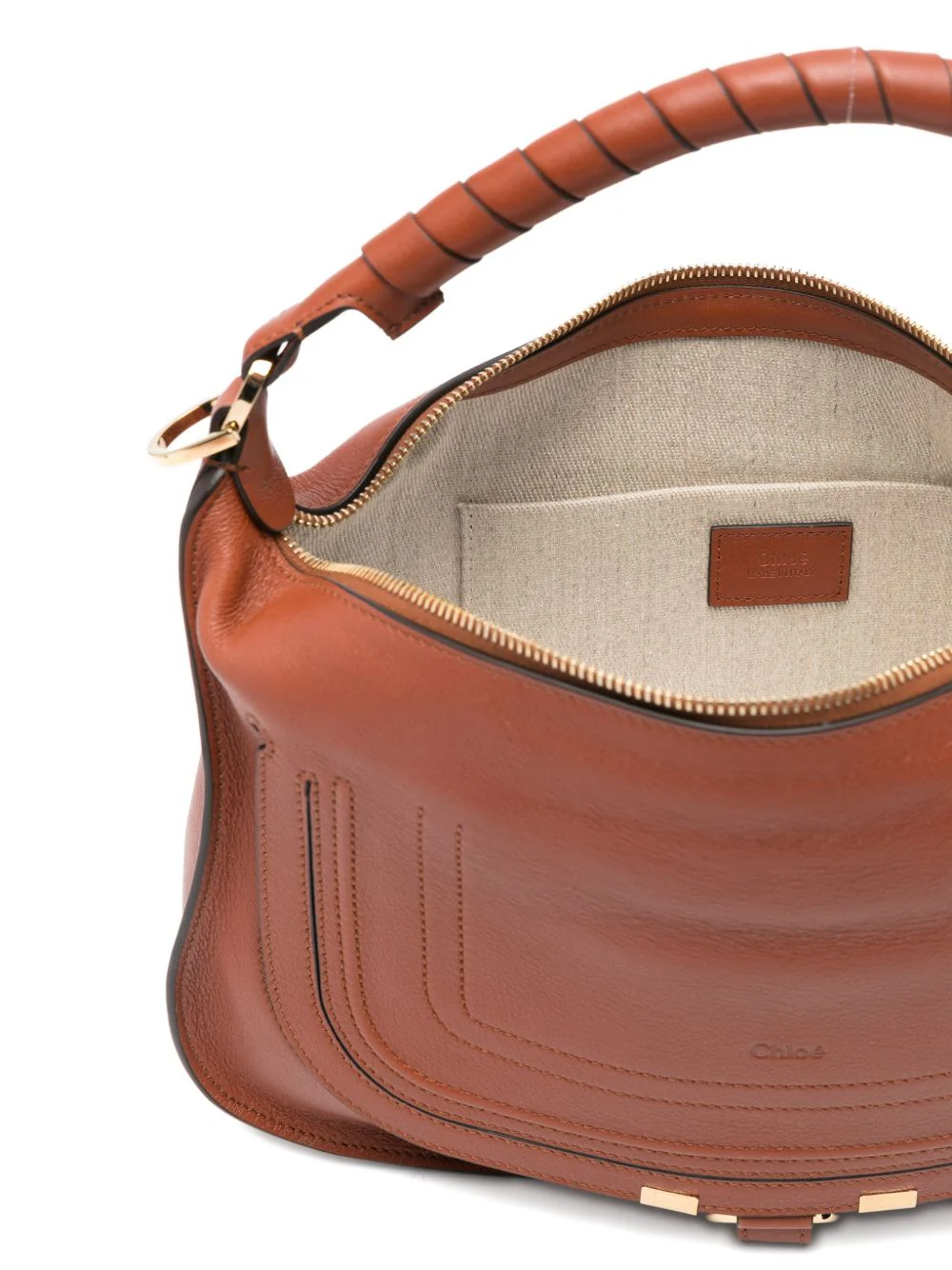 Chloé Women Marcie Leather Shoulder Bag - Image 4