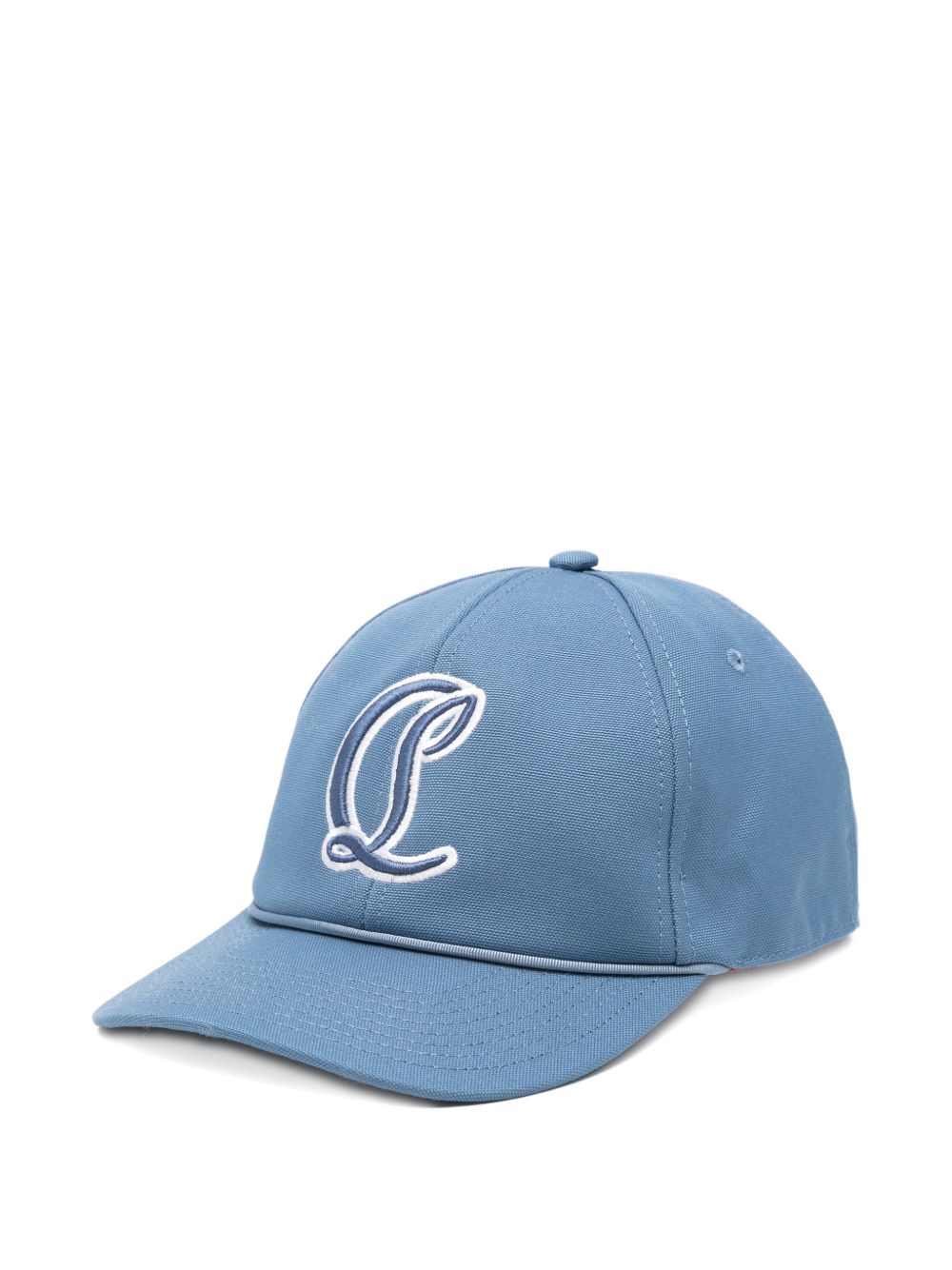 Christian Louboutin Men Canvas Baseball Cap