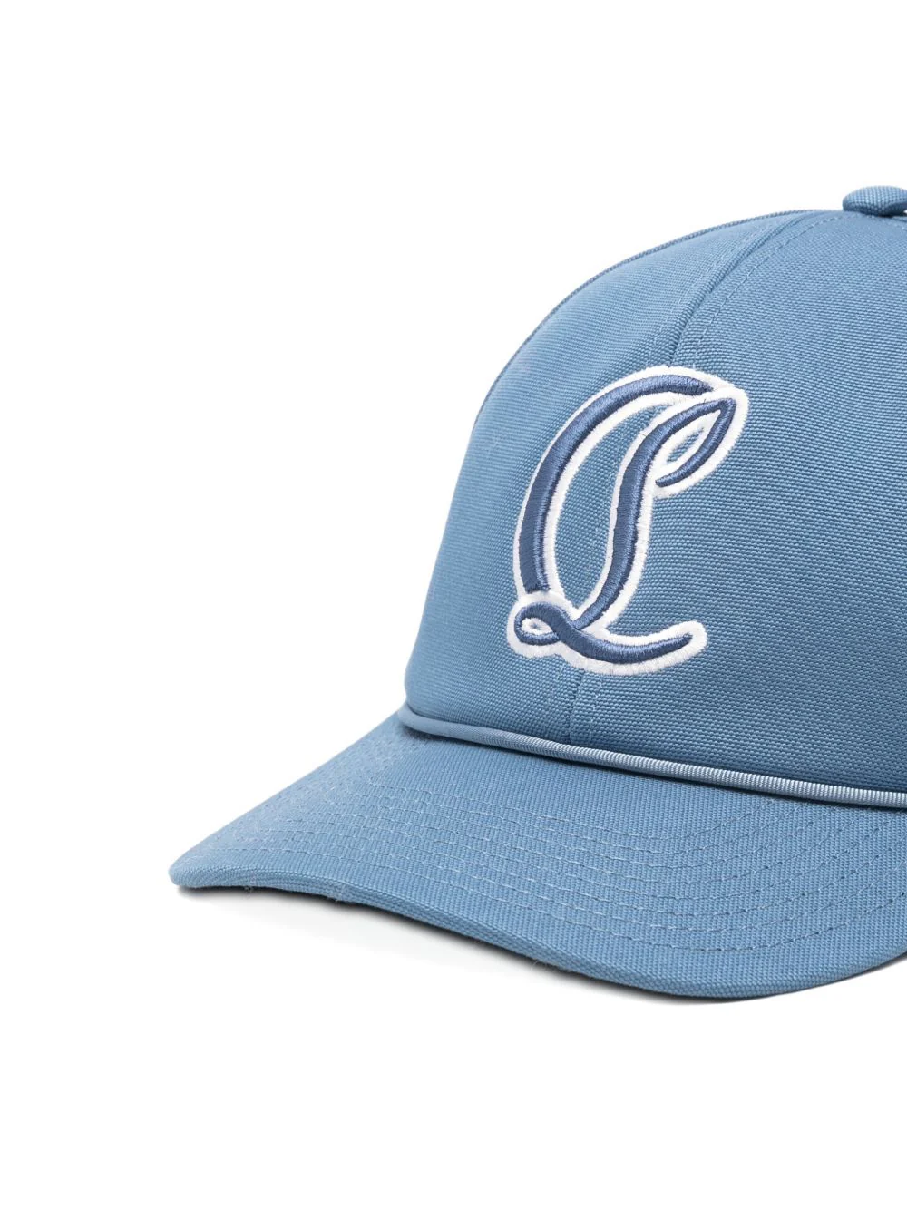 Christian Louboutin Men Canvas Baseball Cap - Image 2