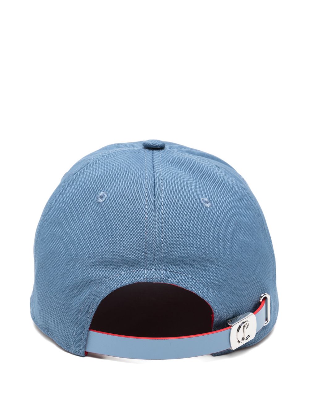 Christian Louboutin Men Canvas Baseball Cap - Image 3