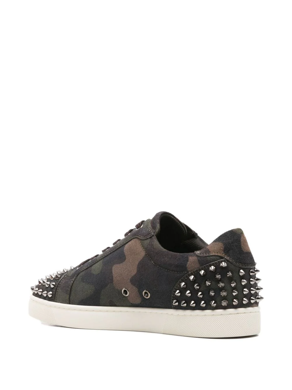 Christian Louboutin Men Seavaste Leather Sneakers - Image 3