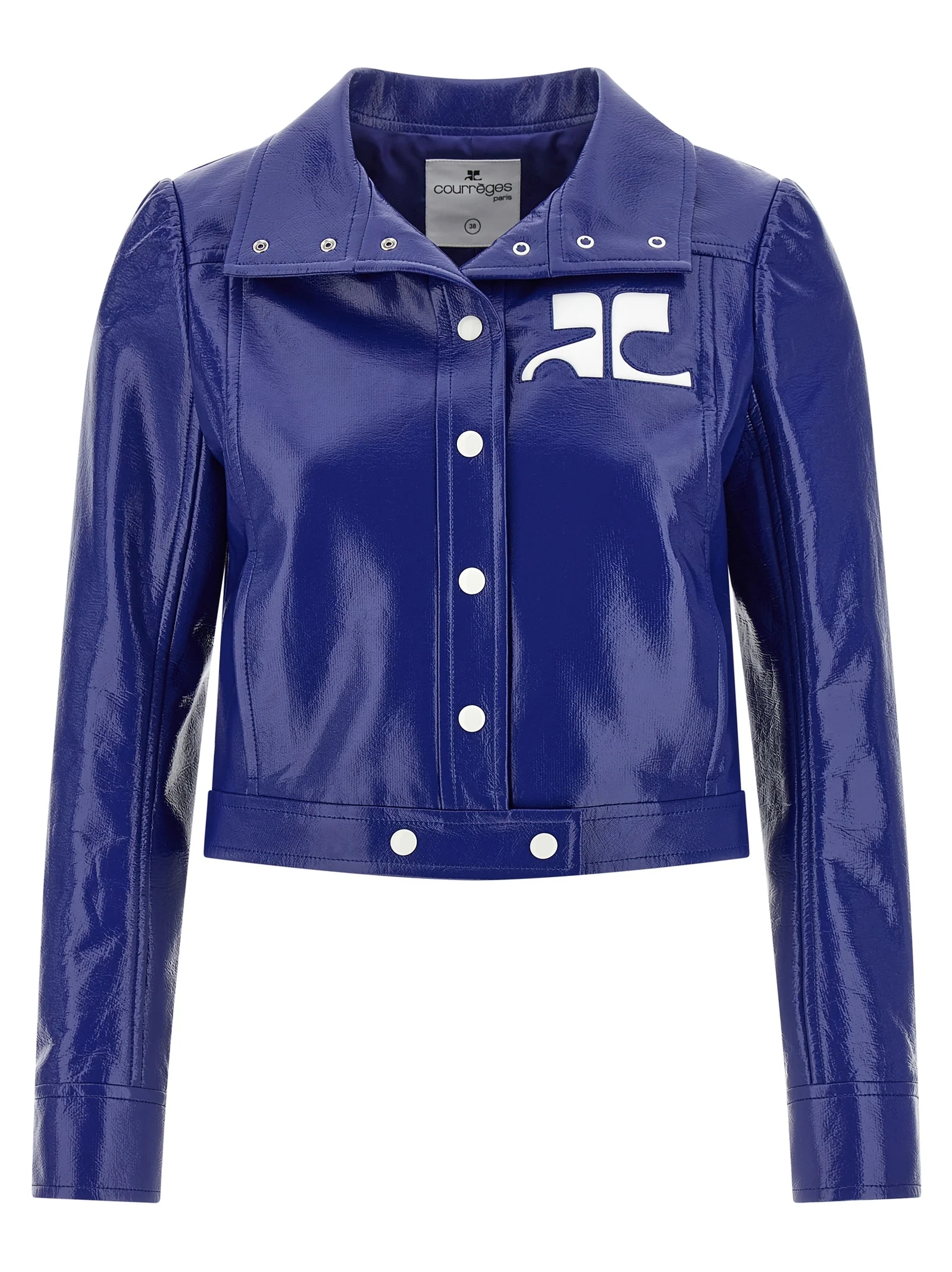 Courreges Women 'Reedition Vinyl' Jacket