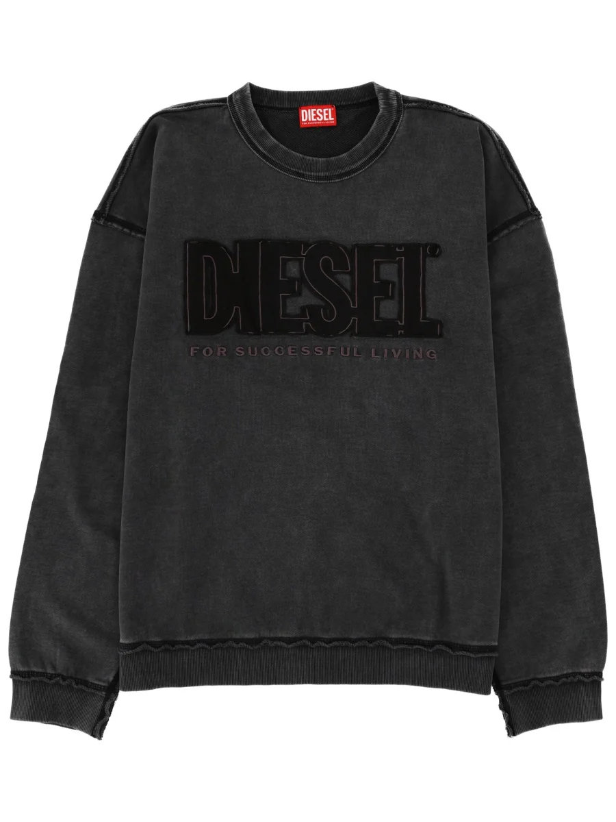 Diesel Men "S-Boxt-Raw-V1" Sweatshirt