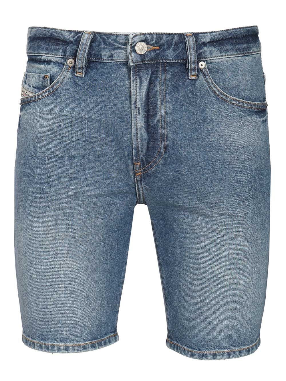 Diesel Men Denim Bermuda Shorts