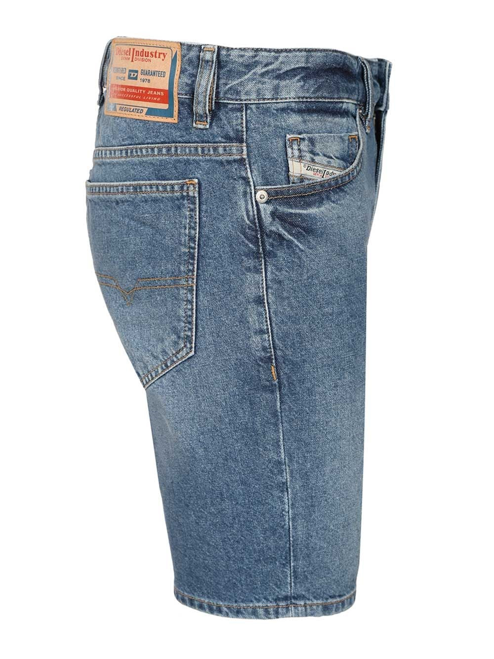 Diesel Men Denim Bermuda Shorts - Image 3
