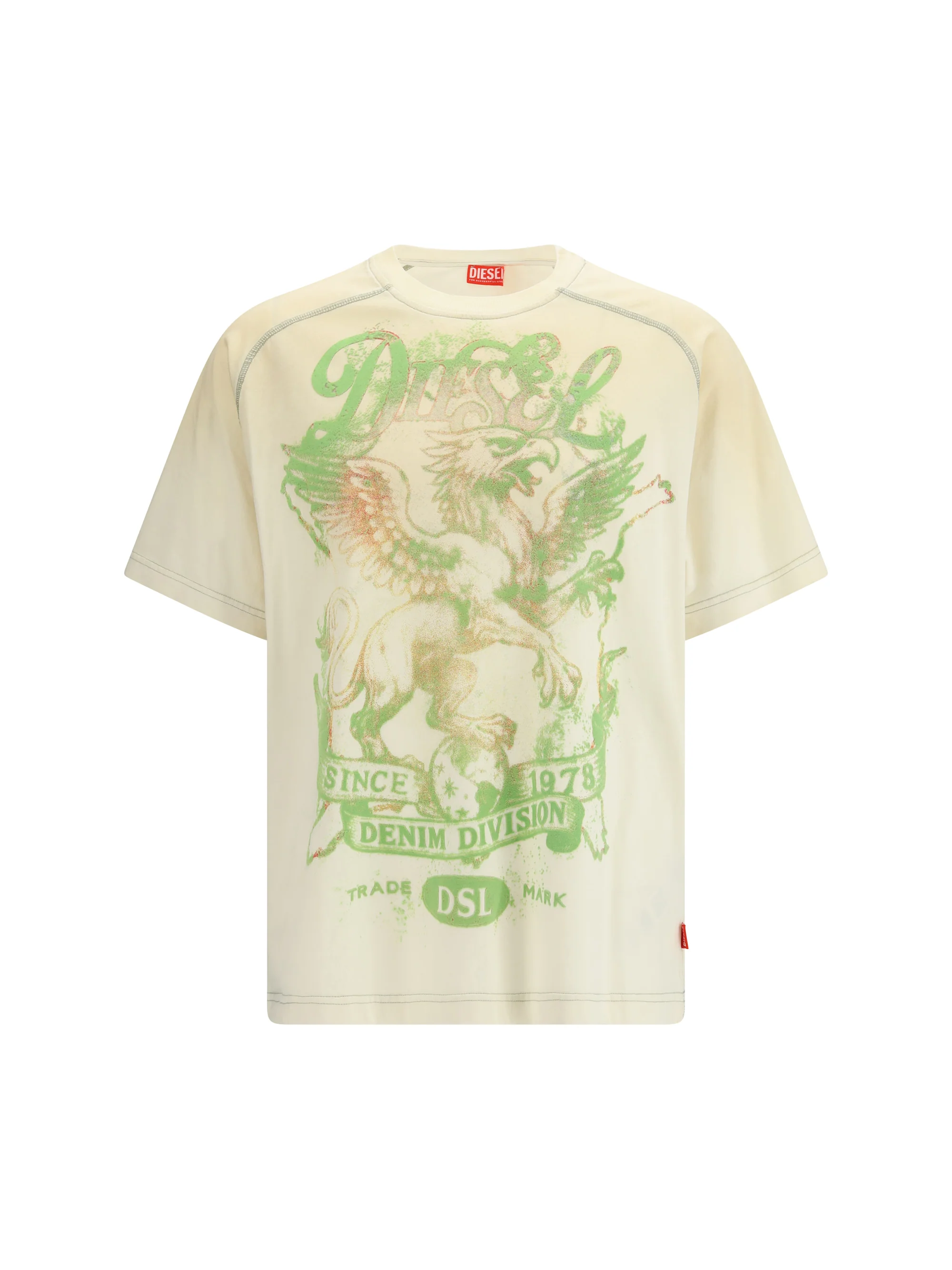Diesel Men T-Griffo T-Shirt In Organic Cotton Jersey