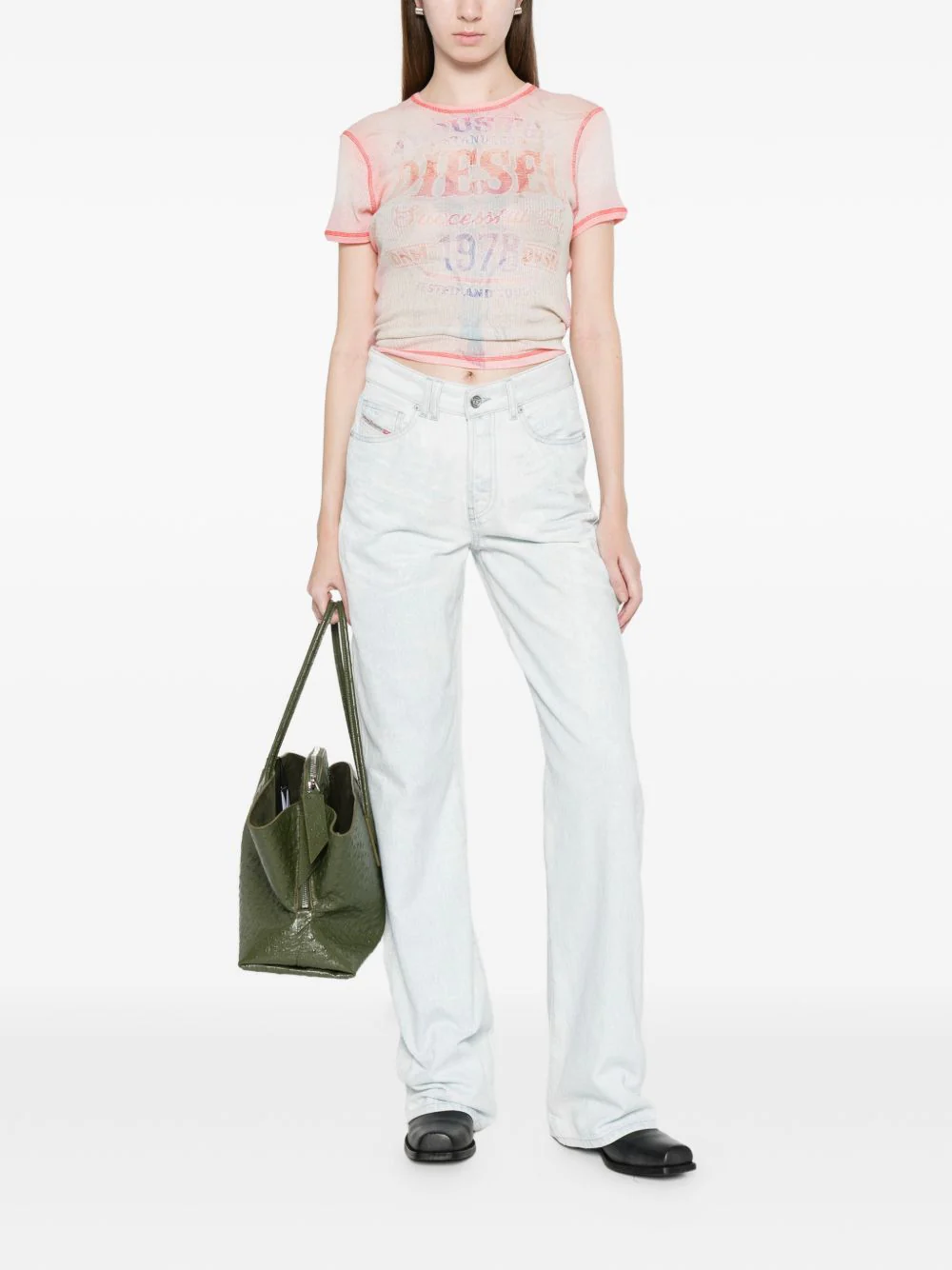 Diesel Women Denim Cotton Jeans - Image 2