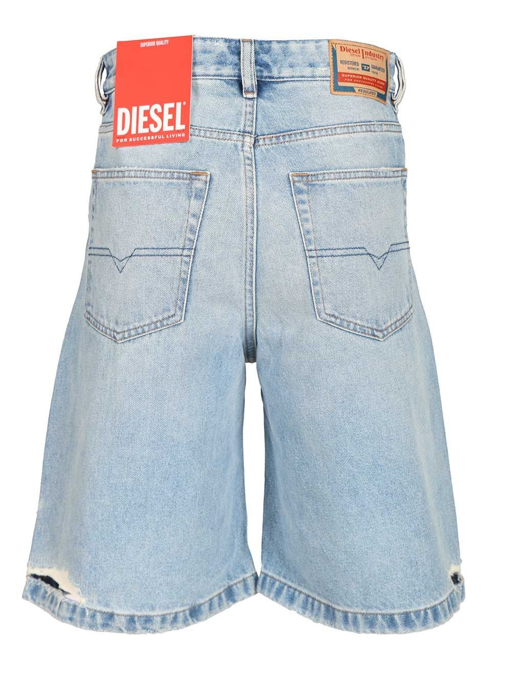 Diesel Women Regular Denim Shorts - Image 2