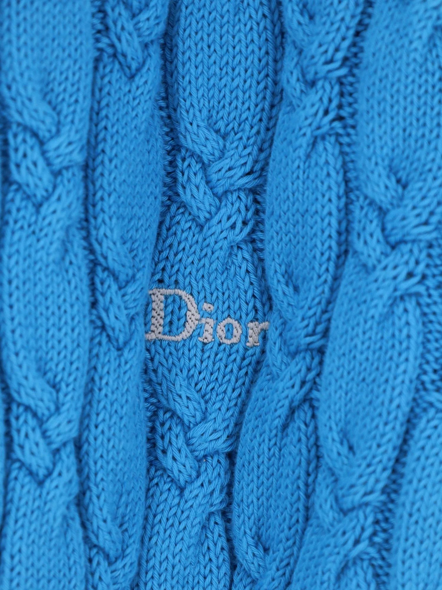 Dior Men Cotton Sweater With Braided Processing - Image 3
