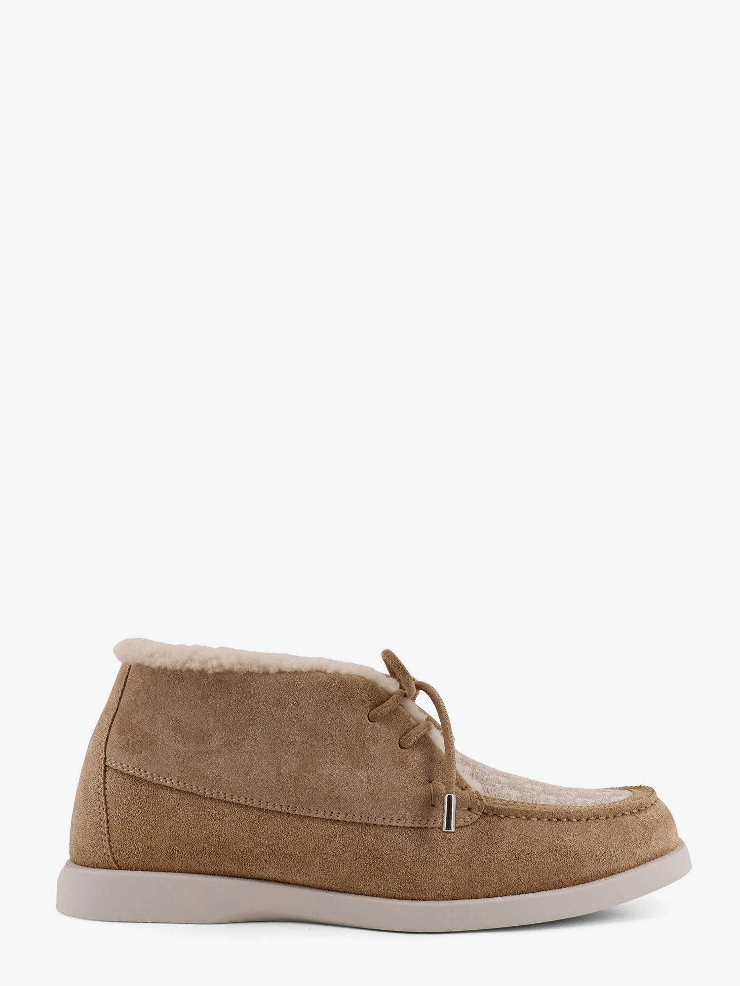 Dior Men Dior Granville Suede Lace-Up With Dior Oblique Logo