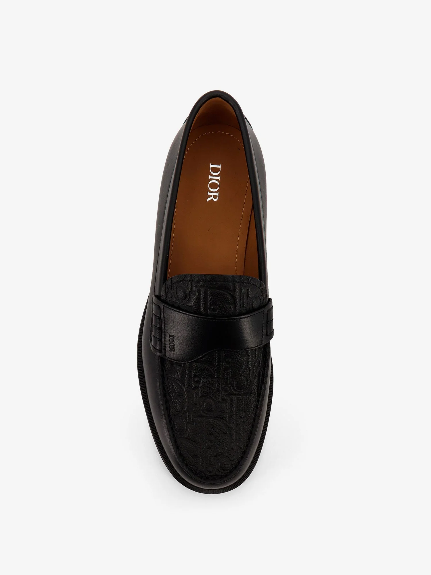 Dior Men Granvil Leather Loafers - Image 5