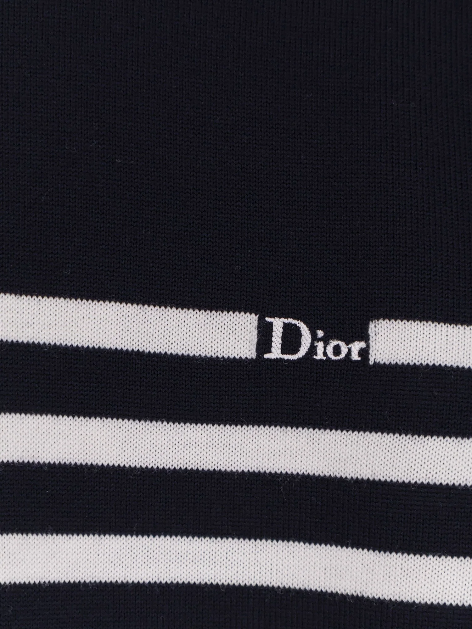 Dior Men Wool Sweater With Striped Pattern - Image 3