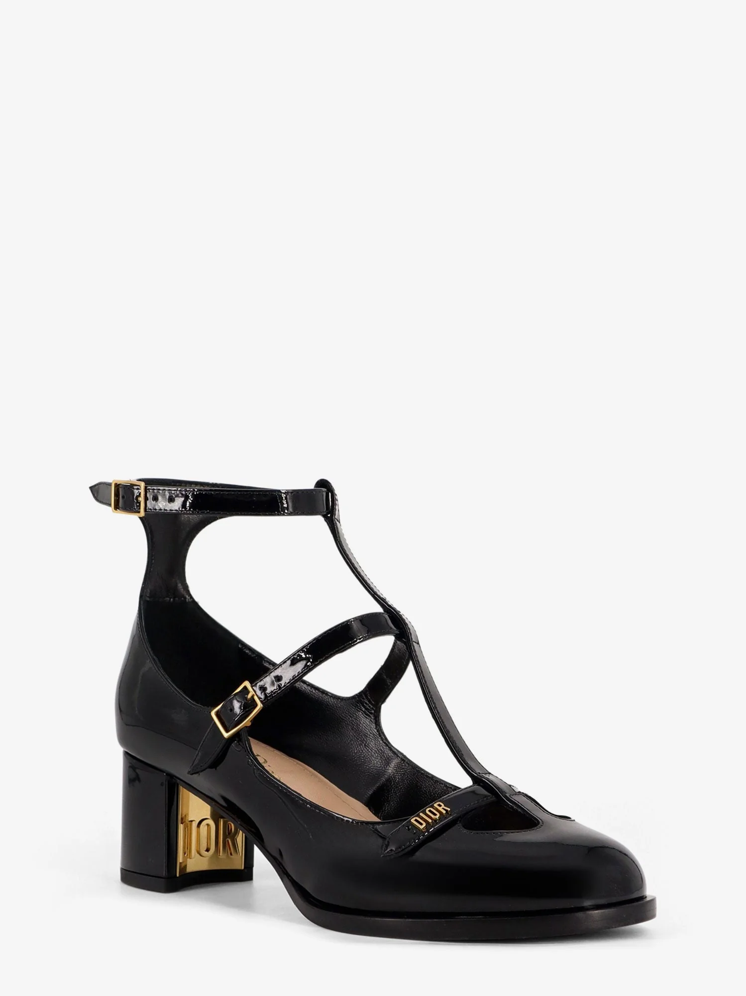 Dior Women Aime Dior Patent Leather Mary Jane Pumps - Image 2