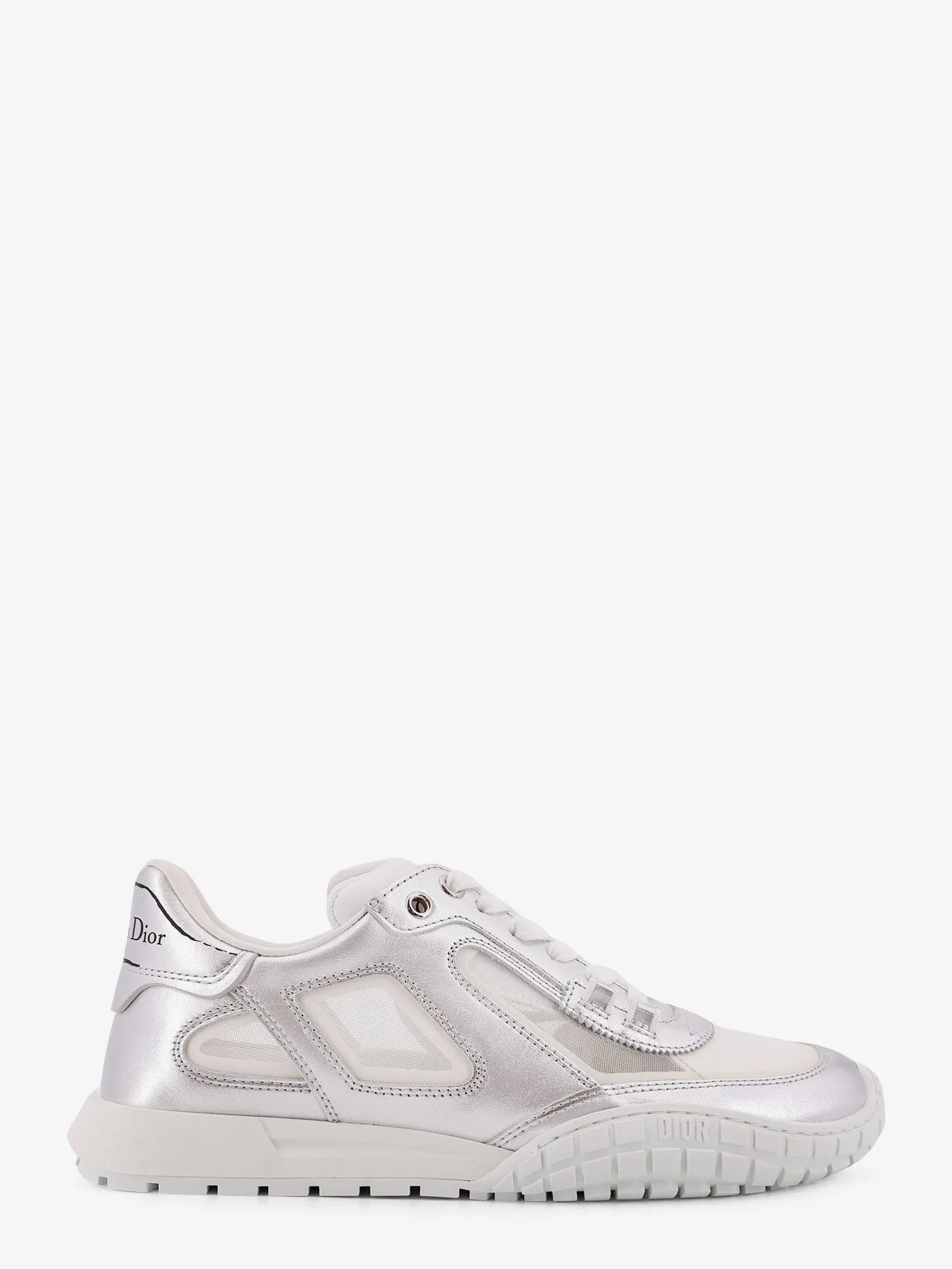 Dior Women Laminated Leather Dior Tech Sneakers