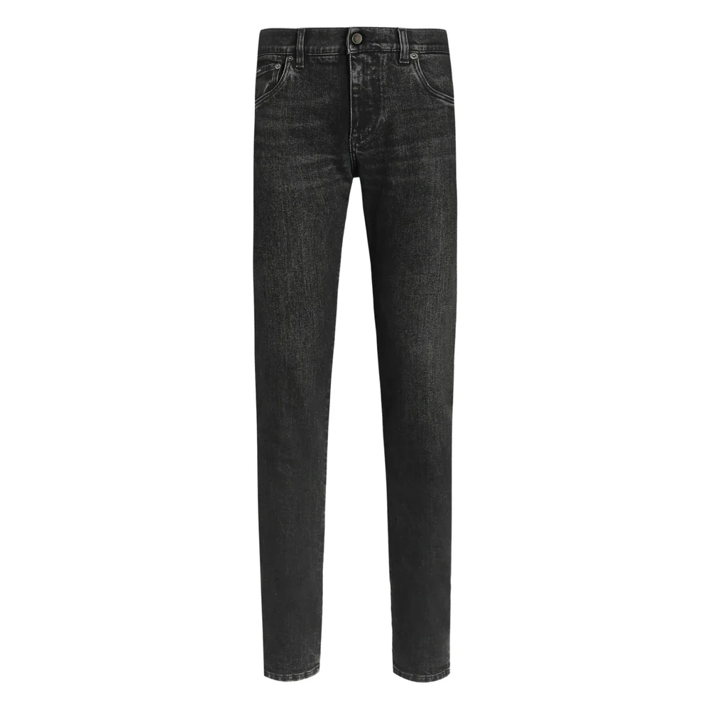Dolce & Gabbana Black Denim - Regular & Straight-Leg Jeans Men