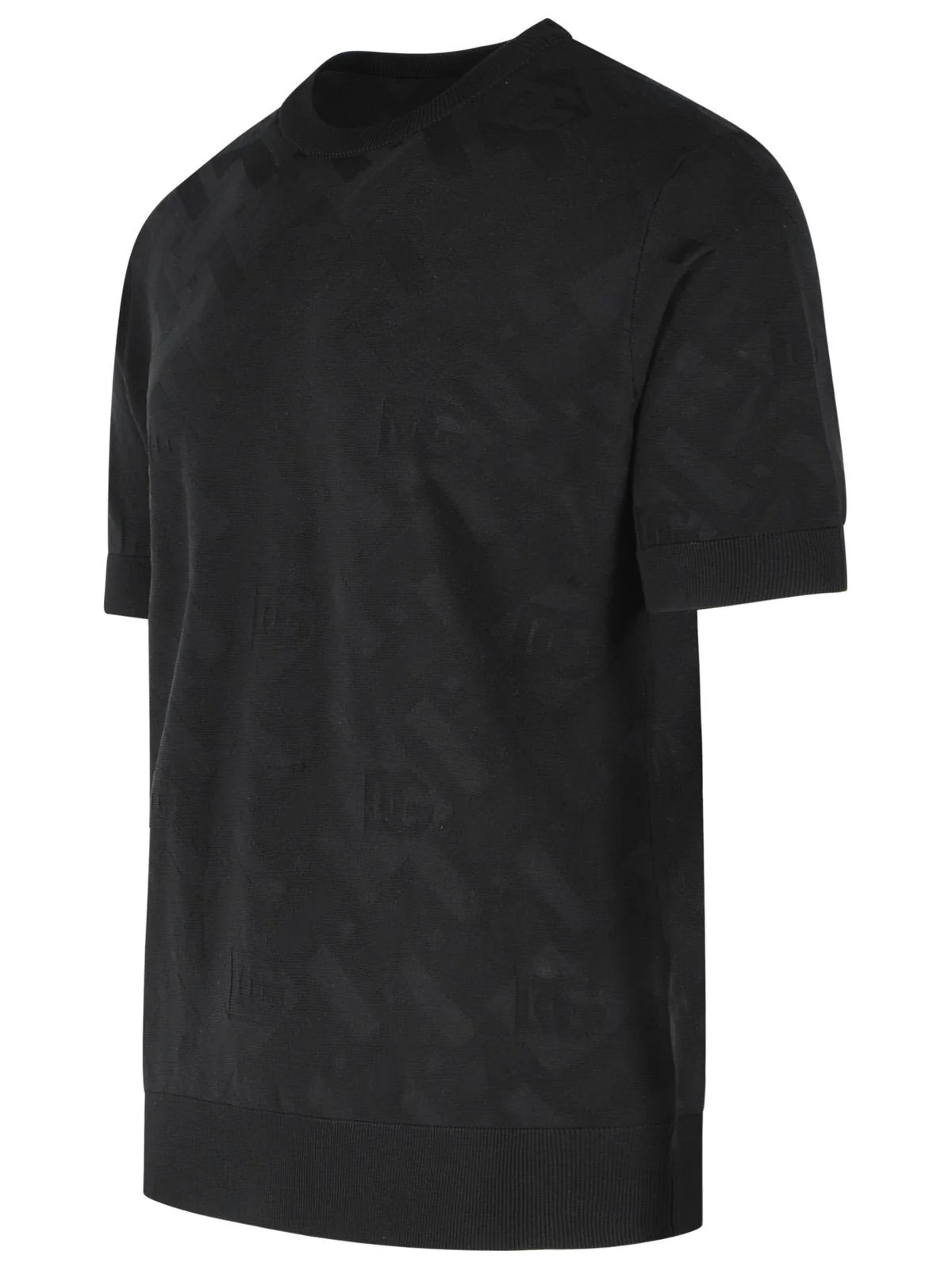 Dolce & Gabbana Black Silk Sweater Men - Image 2