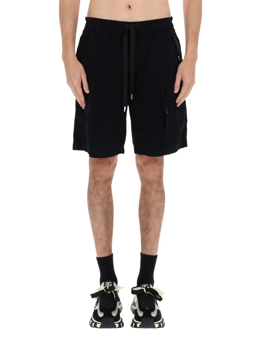 Dolce & Gabbana Men Drawstring Shorts - Image 6