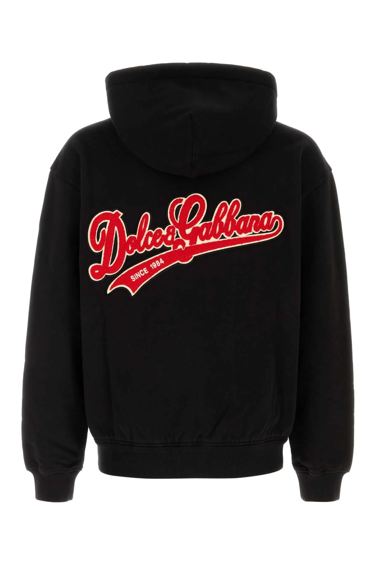 Dolce & Gabbana Men Black Cotton Sweatshirt - Image 2