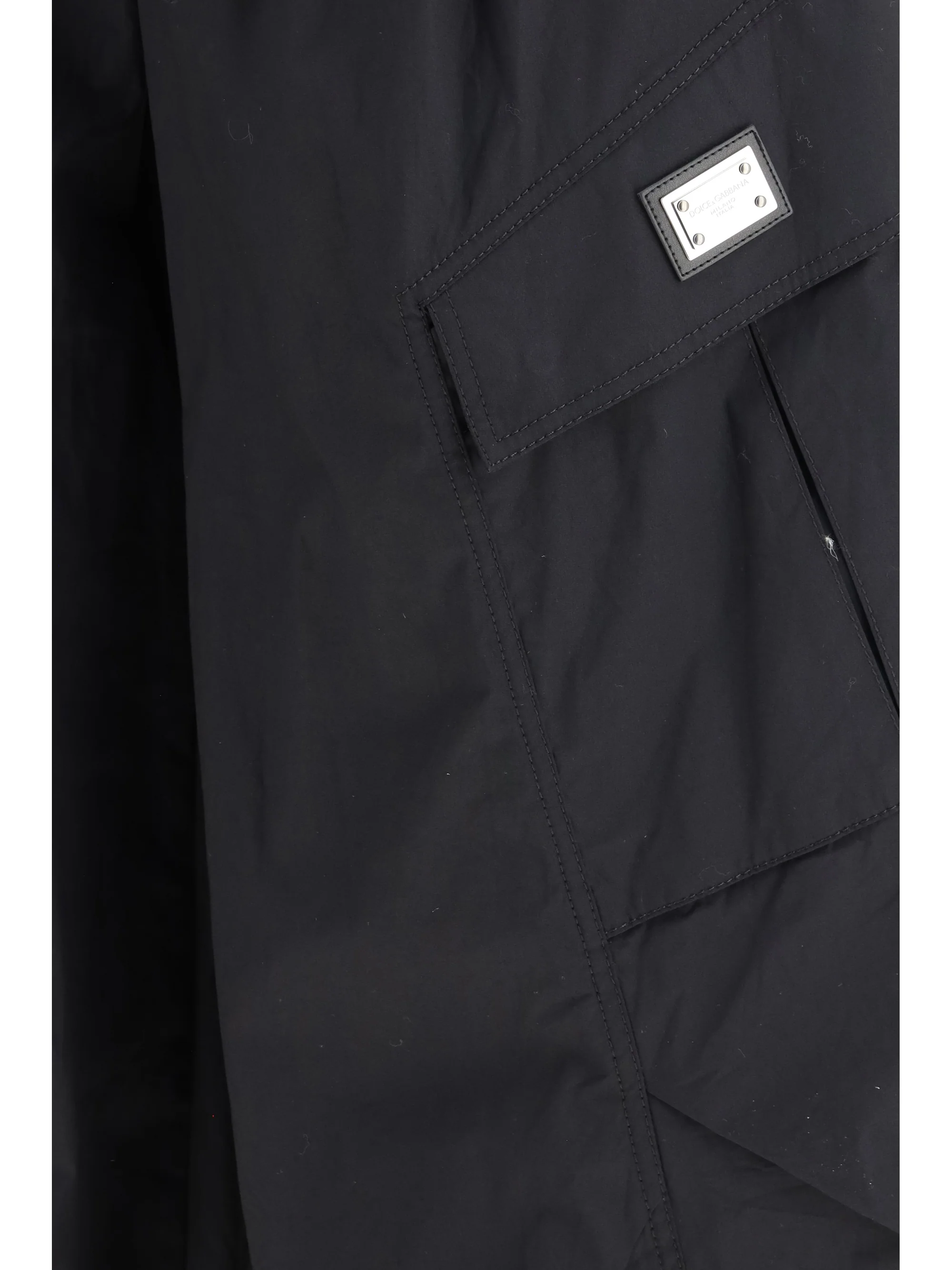 Dolce & Gabbana Men Cotton Gabardine Pants - Image 3