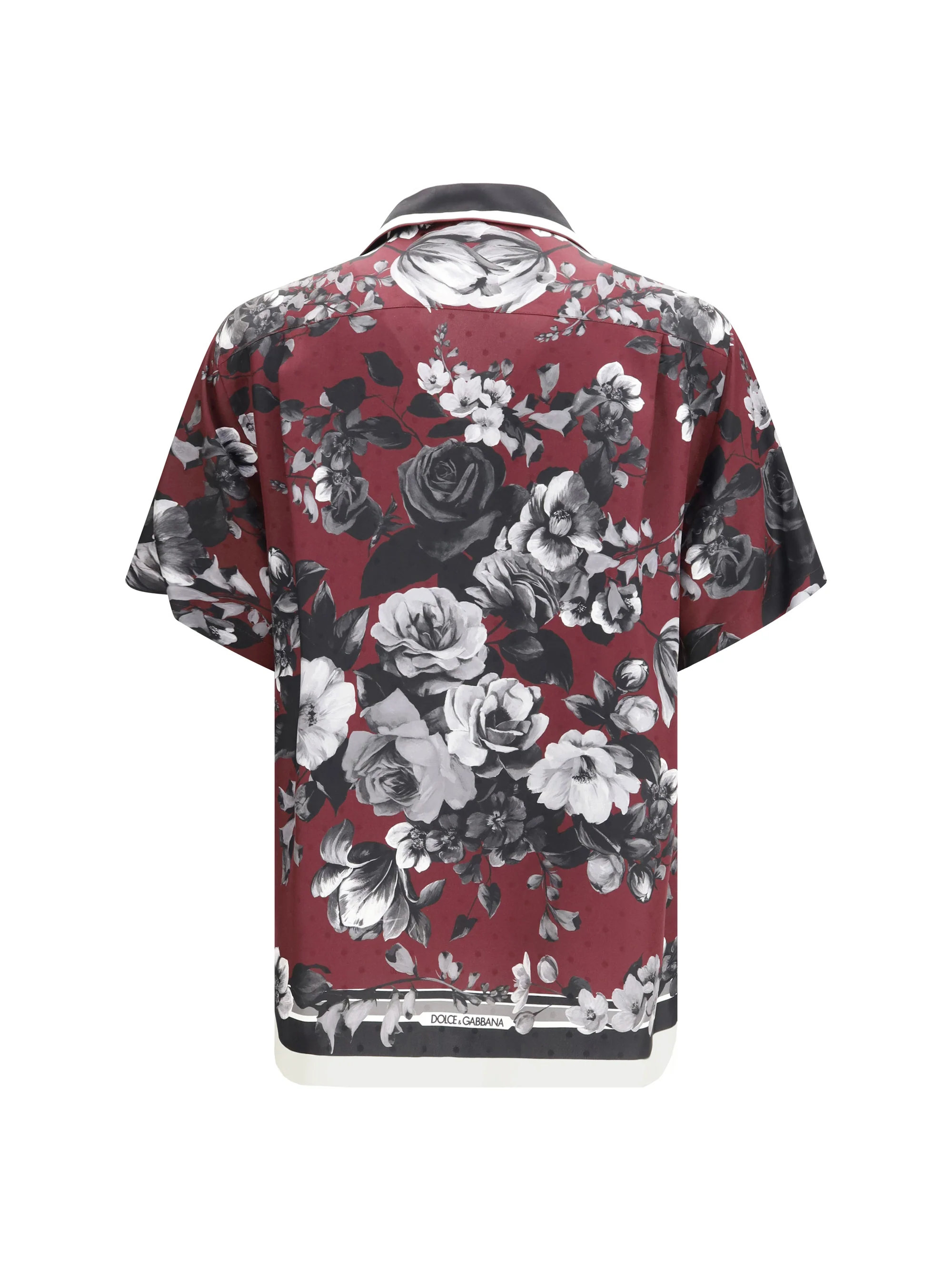 Dolce & Gabbana Men Floral Shirt - Image 2