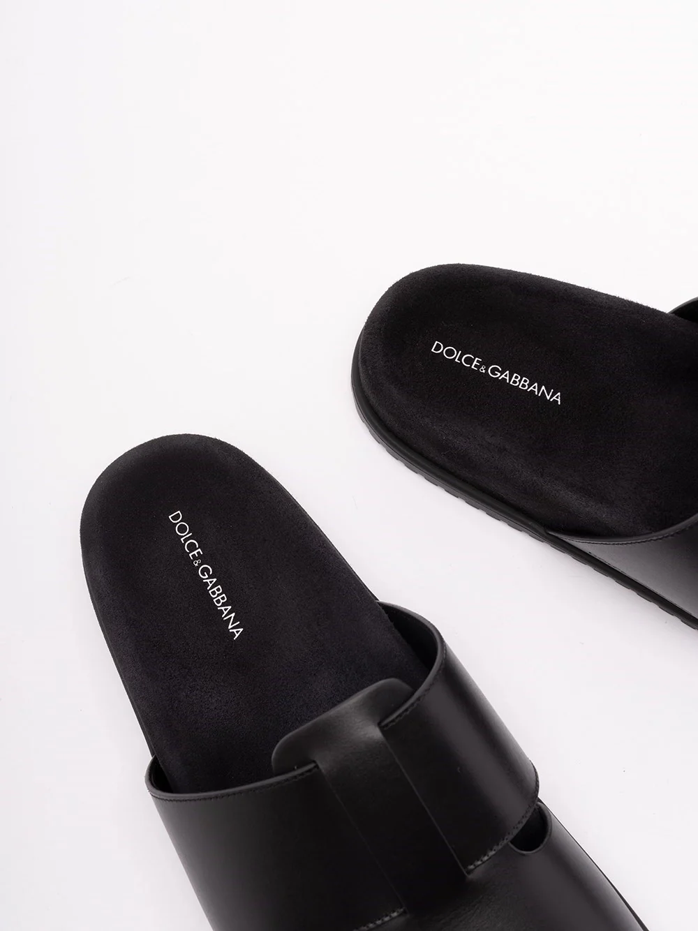 Dolce & Gabbana Men Leather Sandals - Image 5