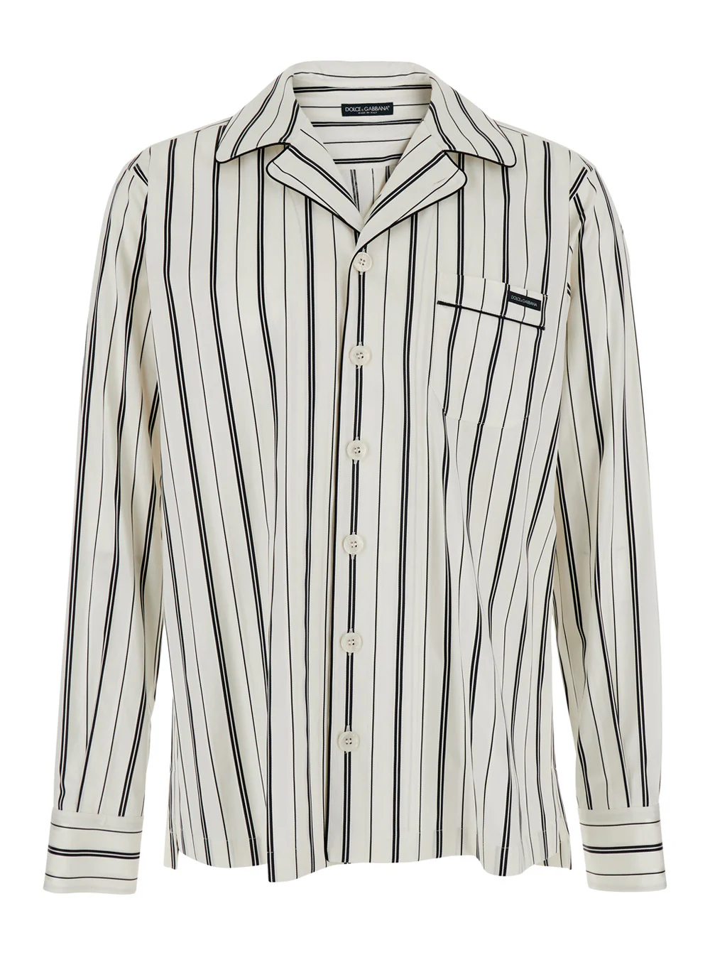 Dolce & Gabbana Men Popeline A Righe