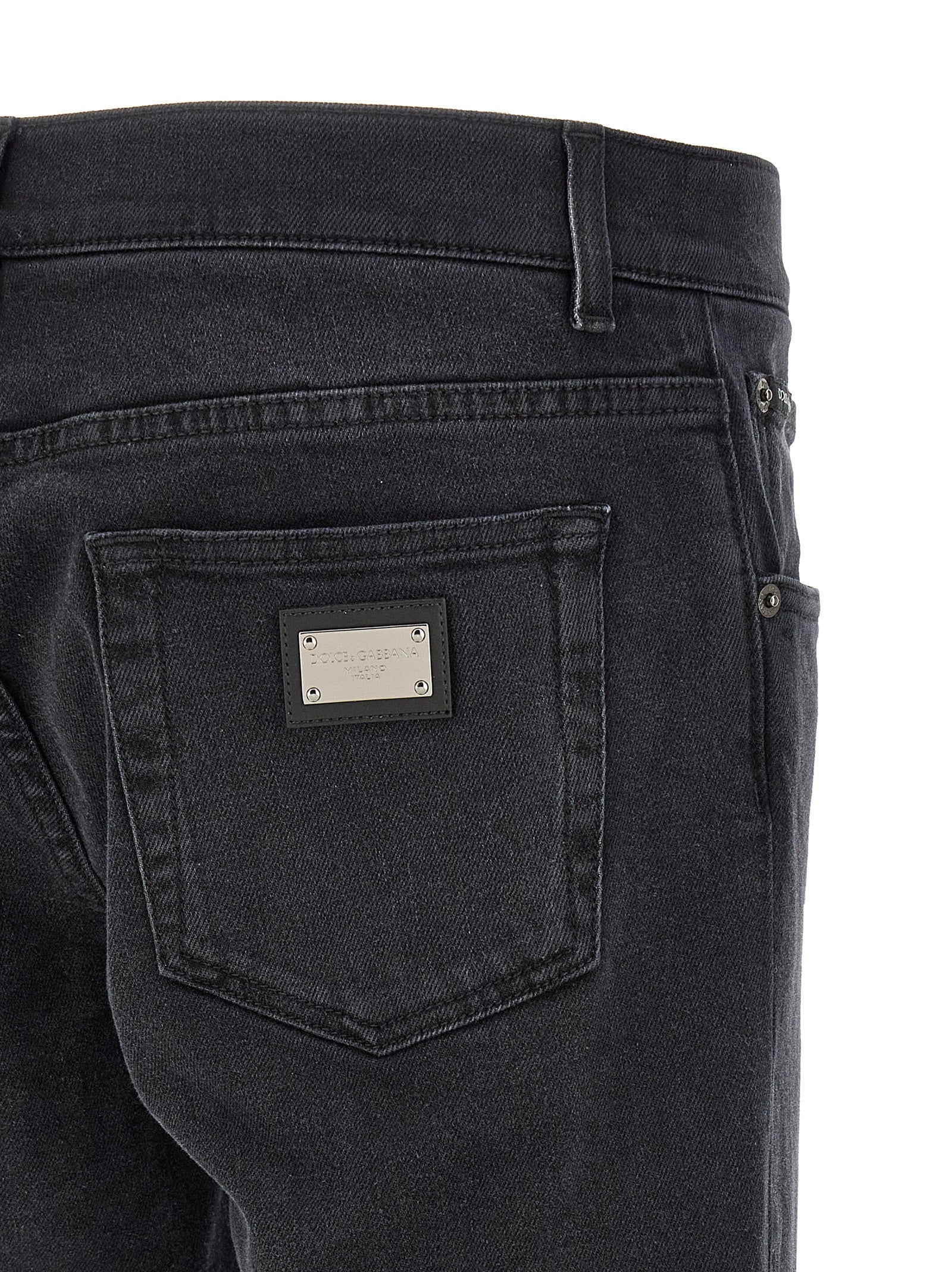 Dolce & Gabbana Men Stretch Jeans - Image 4