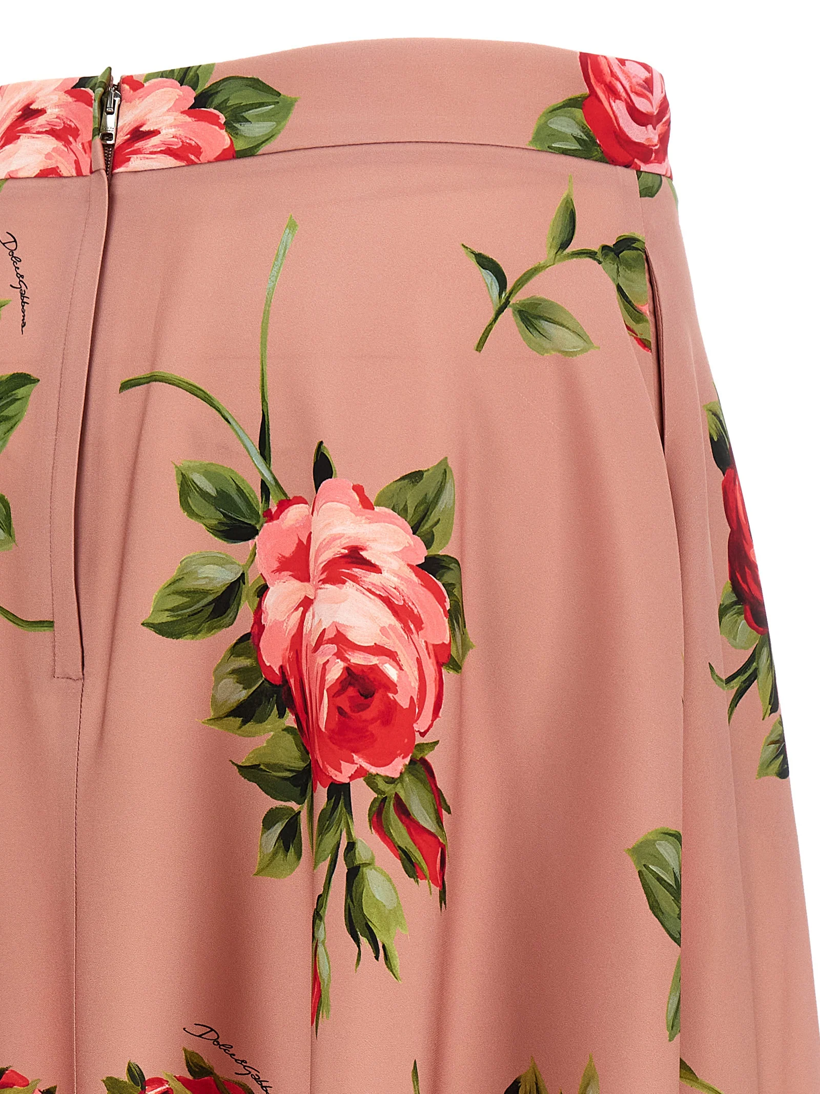 Dolce & Gabbana Women 'Bouquet Rose' Skirt - Image 4